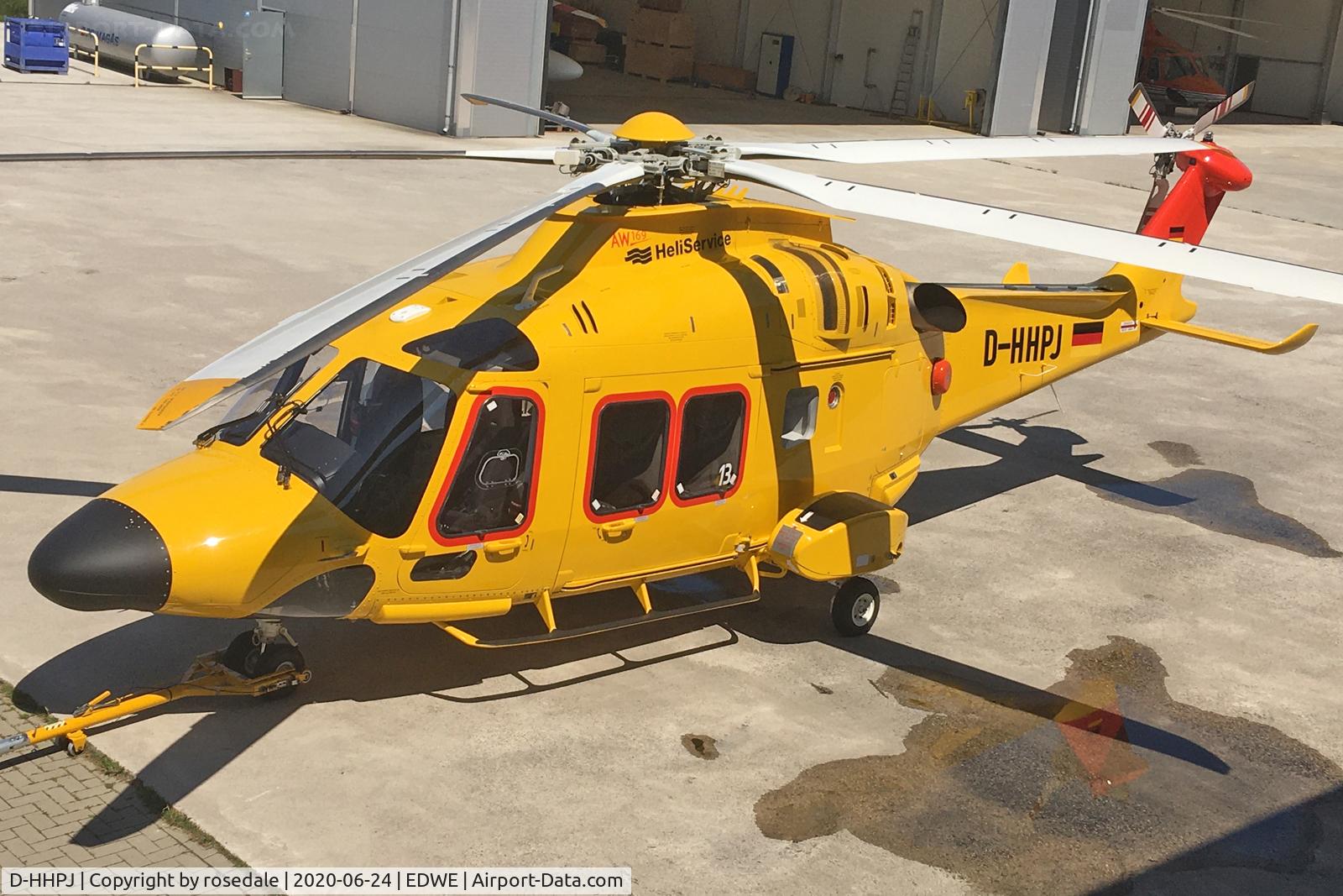 D-HHPJ, 2019 Leonardo AW-169 C/N 69113, In full NHV colours