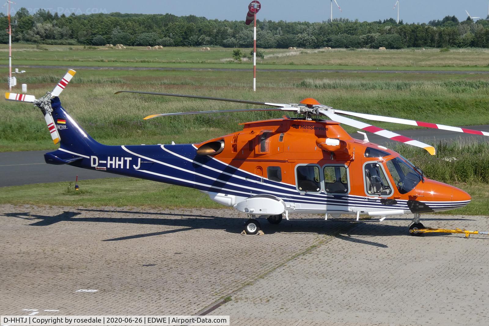 D-HHTJ, 2017 AgustaWestland AW-169 C/N 69033, Wind farm services