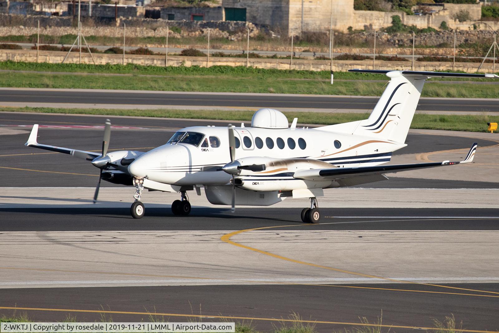 2-WKTJ, 2006 Raytheon Aircraft Company B300 C/N FL-470, Operating out of Malta