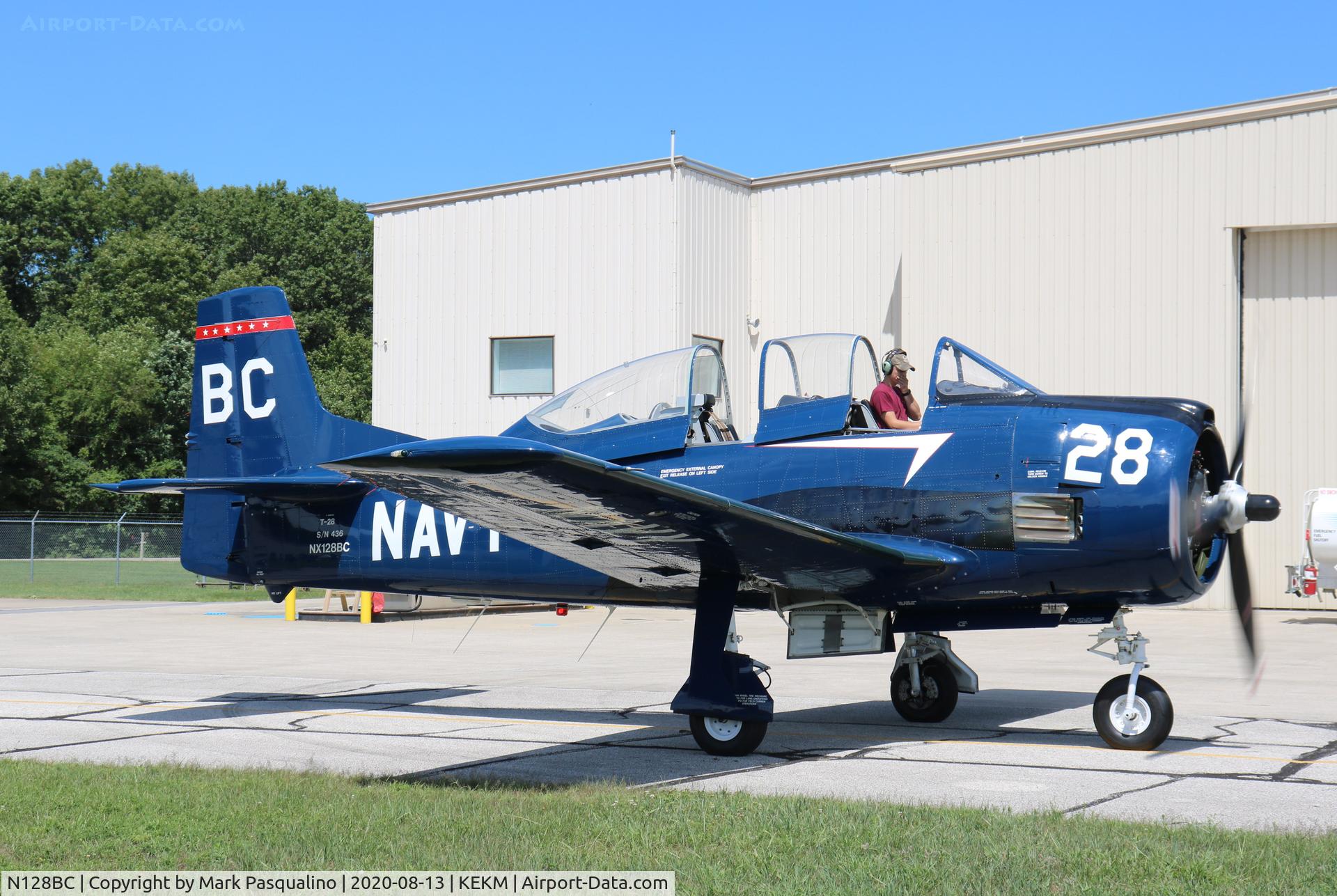 N128BC, 1951 North American T-28A Trojan C/N 174-436, North American T-28F