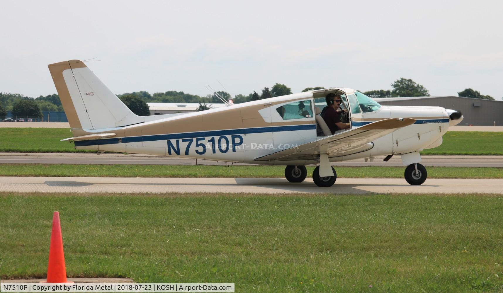 N7510P, 1961 Piper PA-24-250 Comanche C/N 24-2711, PA-24
