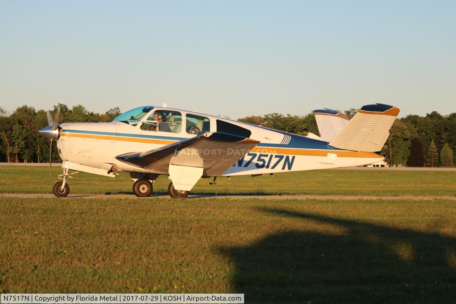 N7517N, 1968 Beech V35A Bonanza C/N D-8845, Bonanza 35