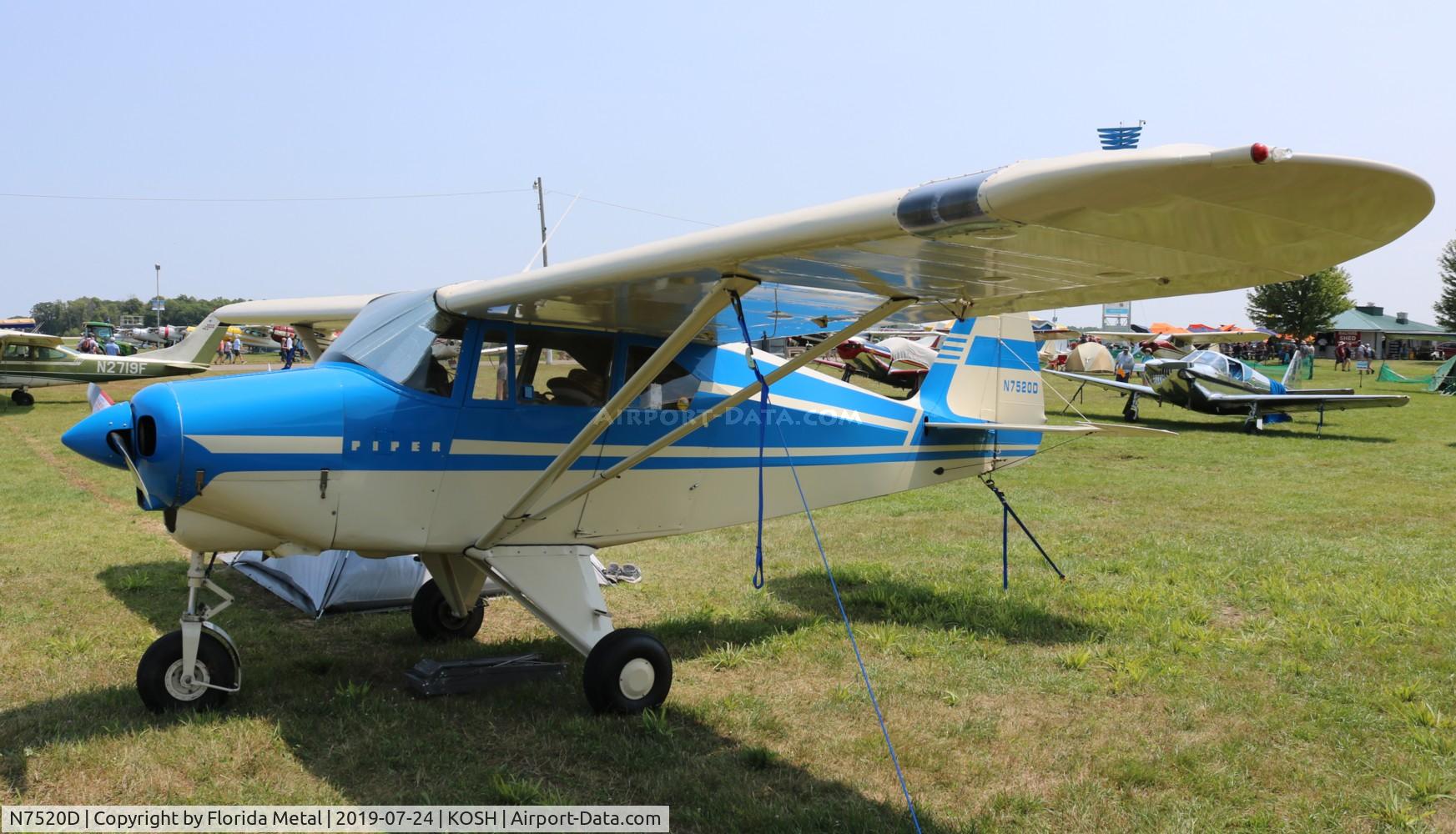N7520D, 1957 Piper PA-22-150 C/N 22-5248, PA-22
