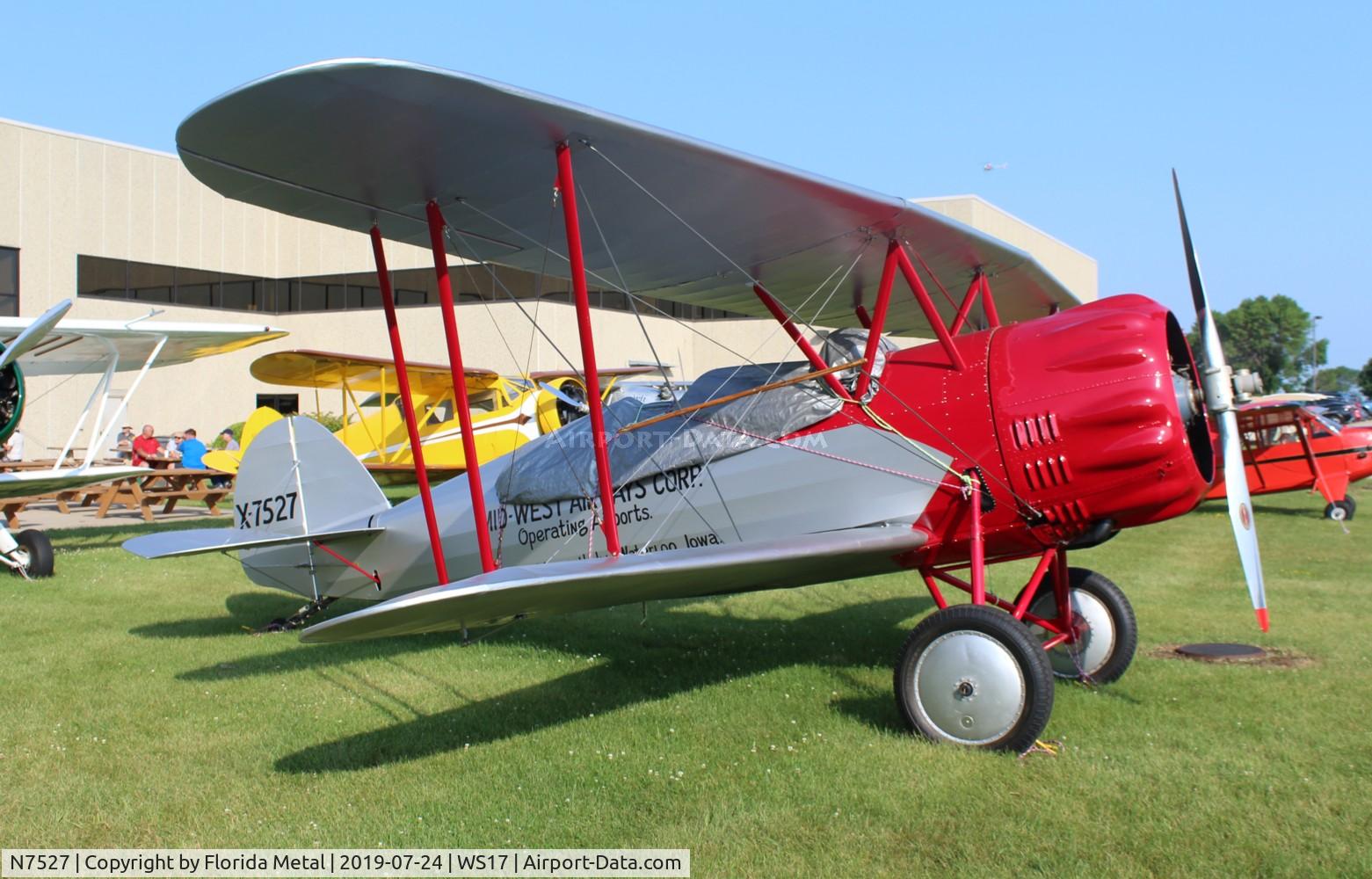 N7527, 1928 Waco CTO C/N A-33, Waco CTO