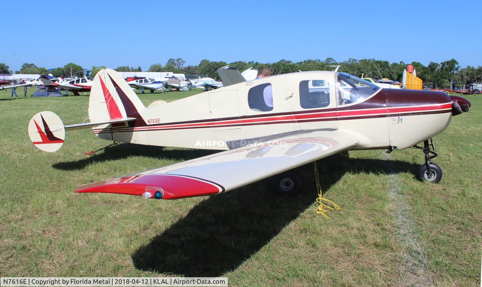 N7616E, 1959 Downer Bellanca 14-19-3 C/N 4118, Bellanca 14-19-3