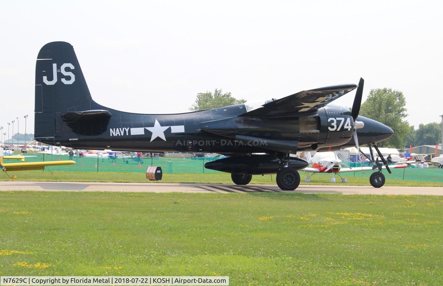 N7629C, 1944 Grumman F7F-3 Tigercat C/N C.116, Tigercat