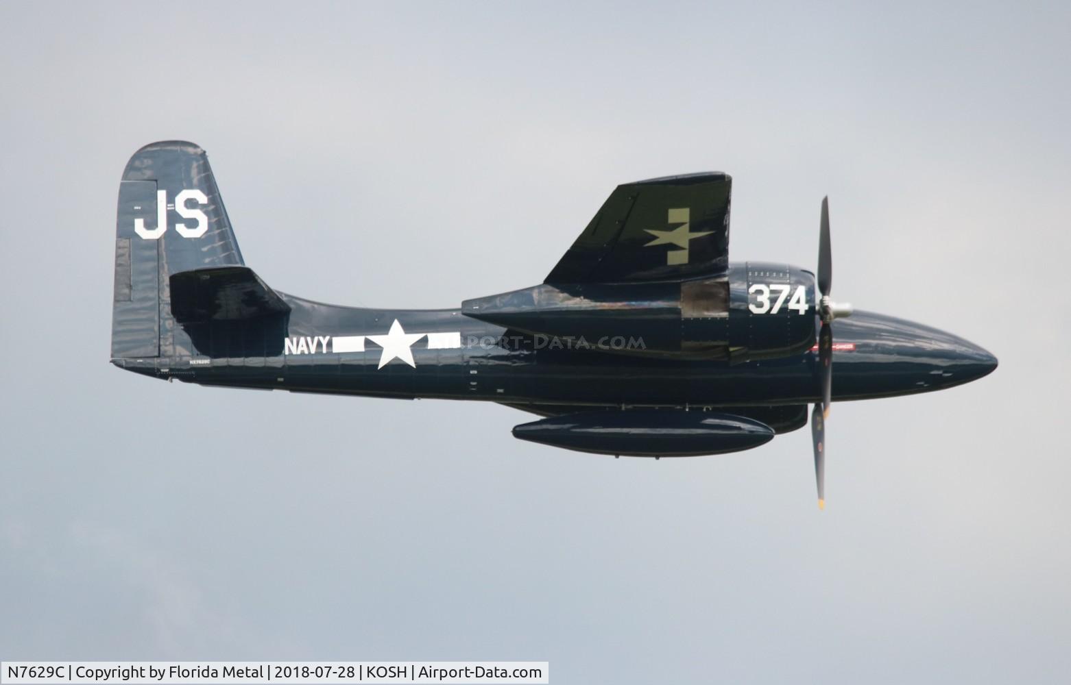 N7629C, 1944 Grumman F7F-3 Tigercat C/N C.116, Tigercat