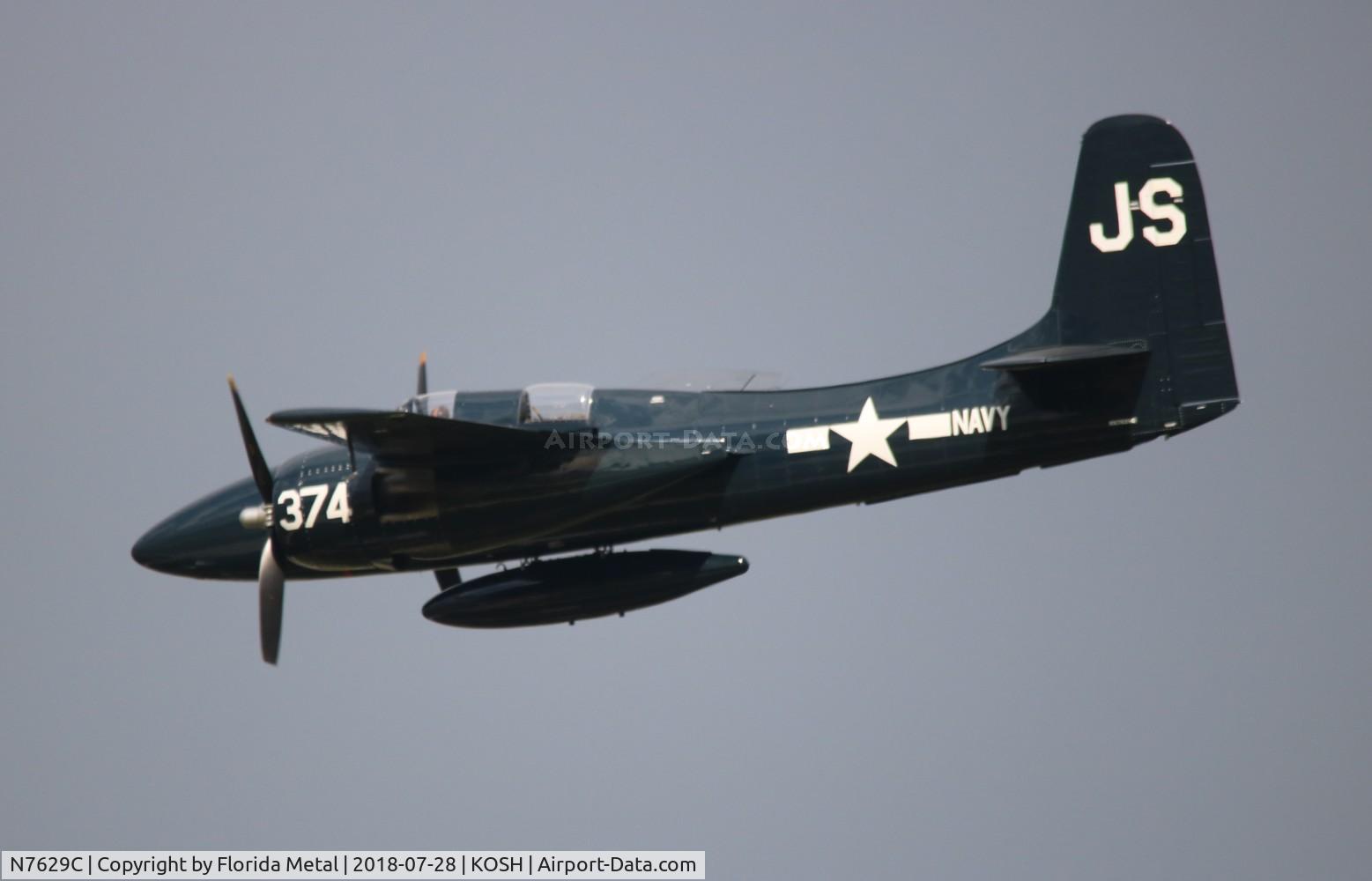 N7629C, 1944 Grumman F7F-3 Tigercat C/N C.116, Tigercat
