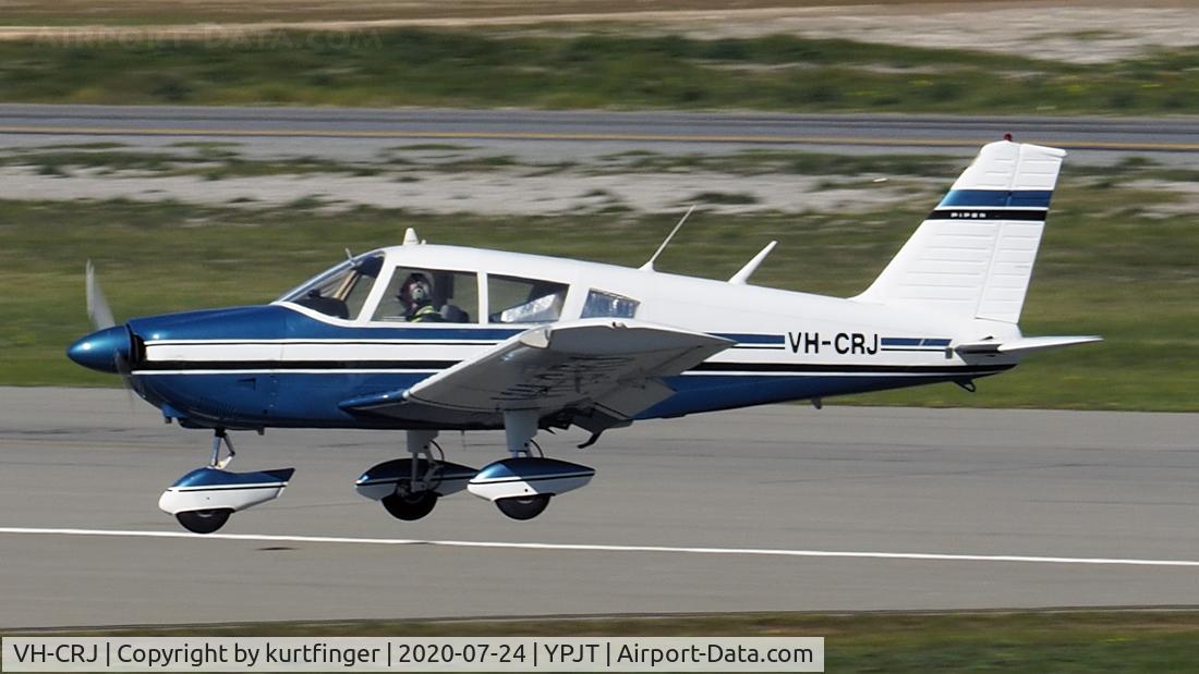 VH-CRJ, 1971 Piper PA-28-180 Cherokee F C/N 28-7105128, Piper PA-28-180 cn 28-7105128 Cherokee F. VH-CRJ YPJT 20-07-