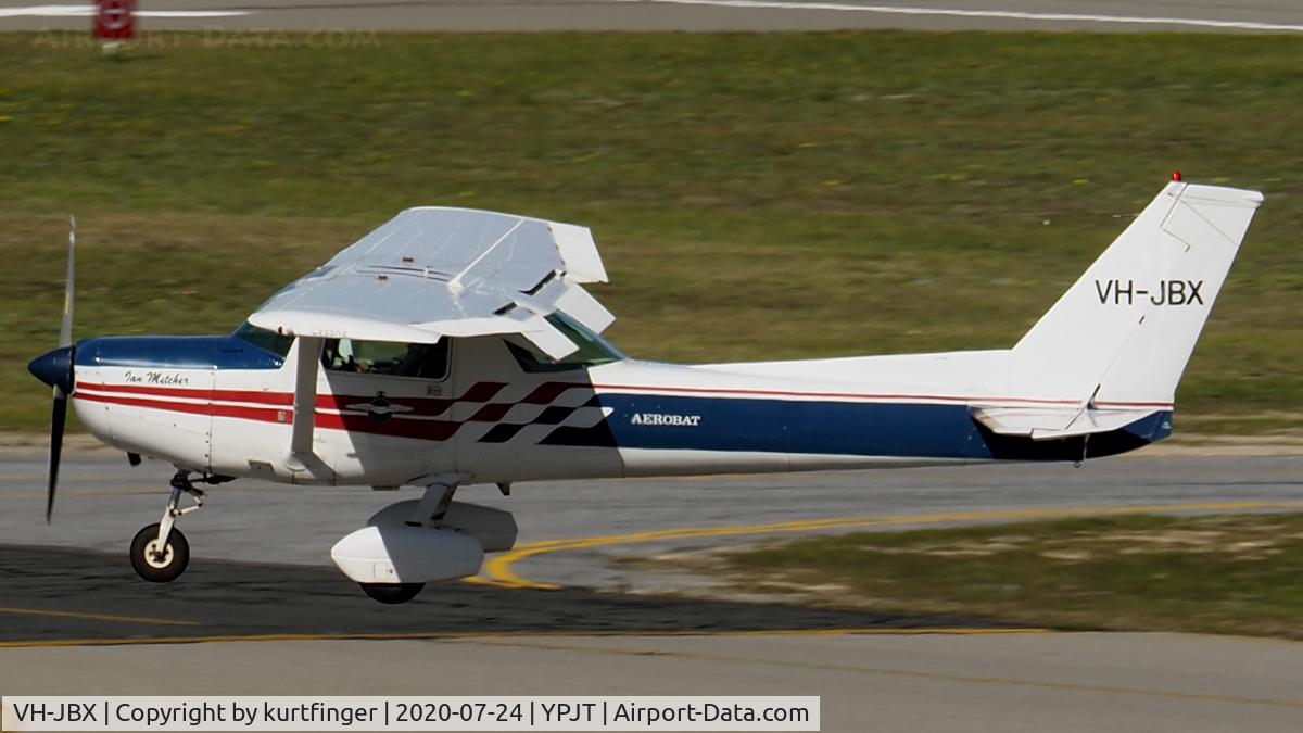 VH-JBX, 1978 Cessna A152 Aerobat C/N A1520785, Cessna A152 cn A1520725. Royal Aero Club of WA VH-JBX YPJT 240720.
