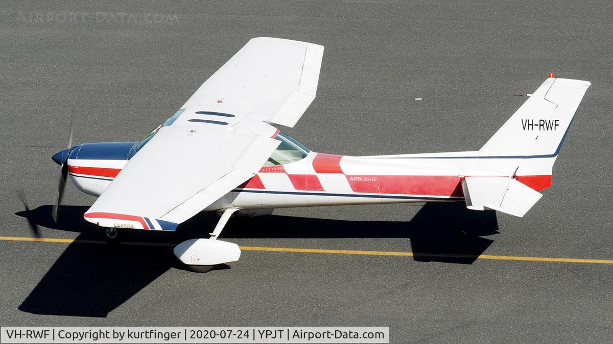 VH-RWF, 1978 Cessna A152 Aerobat C/N A1520811, Cessna A152 cn A1520811. Royal Aero Club of WA VH-RWF YPJT 240720