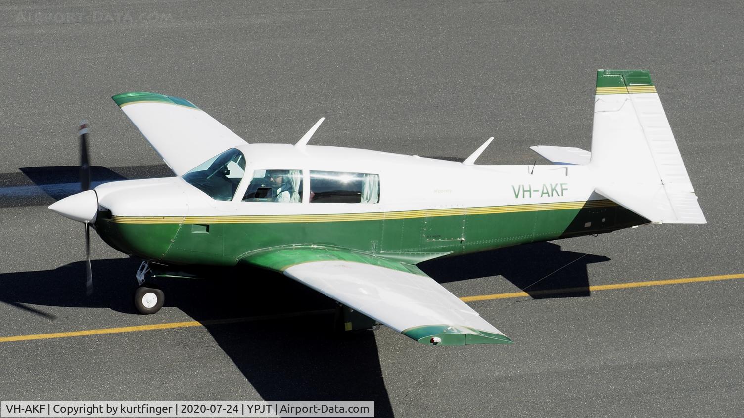 VH-AKF, 1978 Mooney M20J 201 C/N 24-0798, Mooney M-20J 201 cn 24-0798. Royal Aero Club of WA VH-AKF YPJT 240720