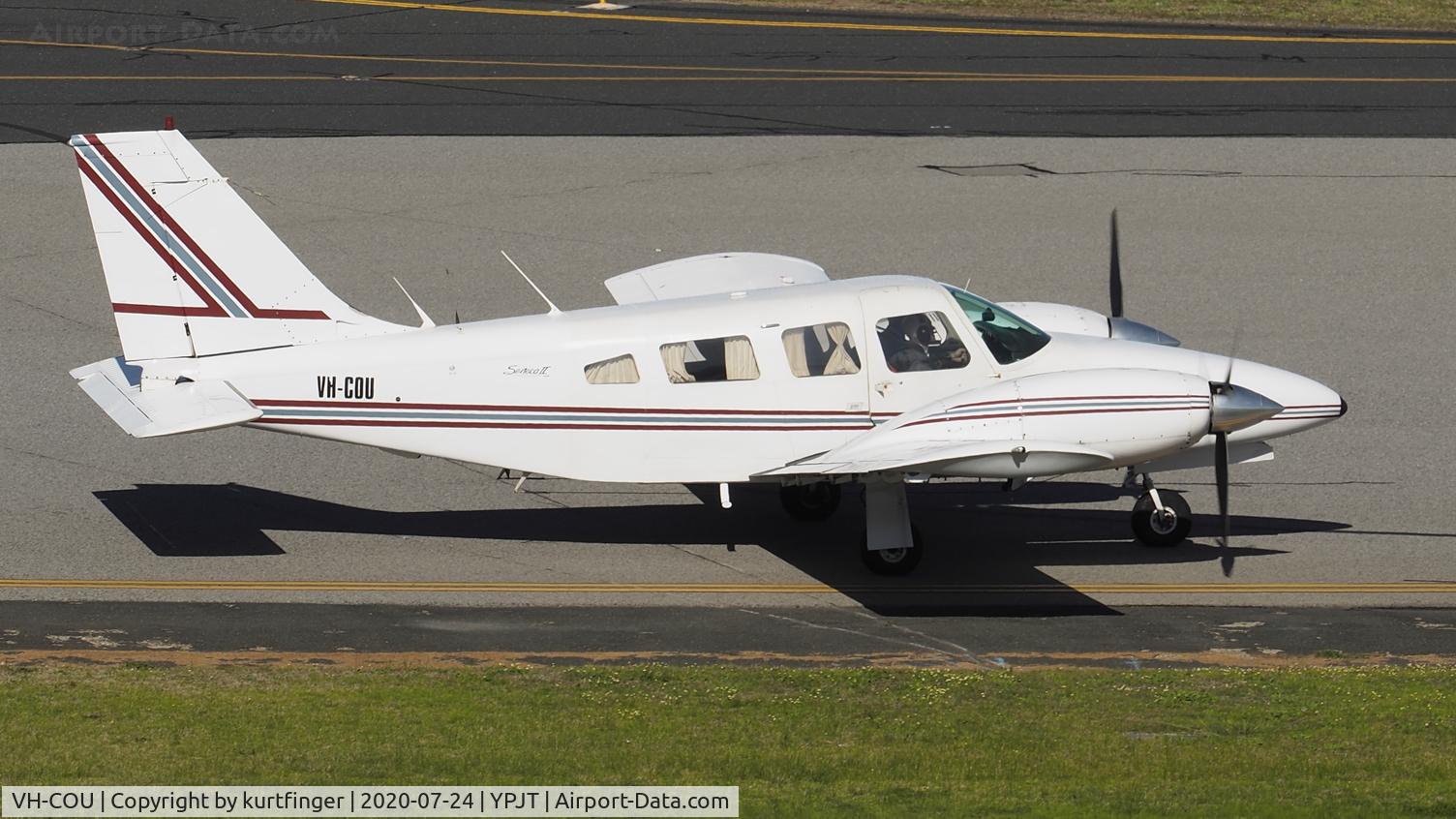 VH-COU, 1978 Piper PA-34-200T Seneca II C/N 34-7870273, Piper PA-34-200T cn 34-7870273. VH-COU YPJT 240720