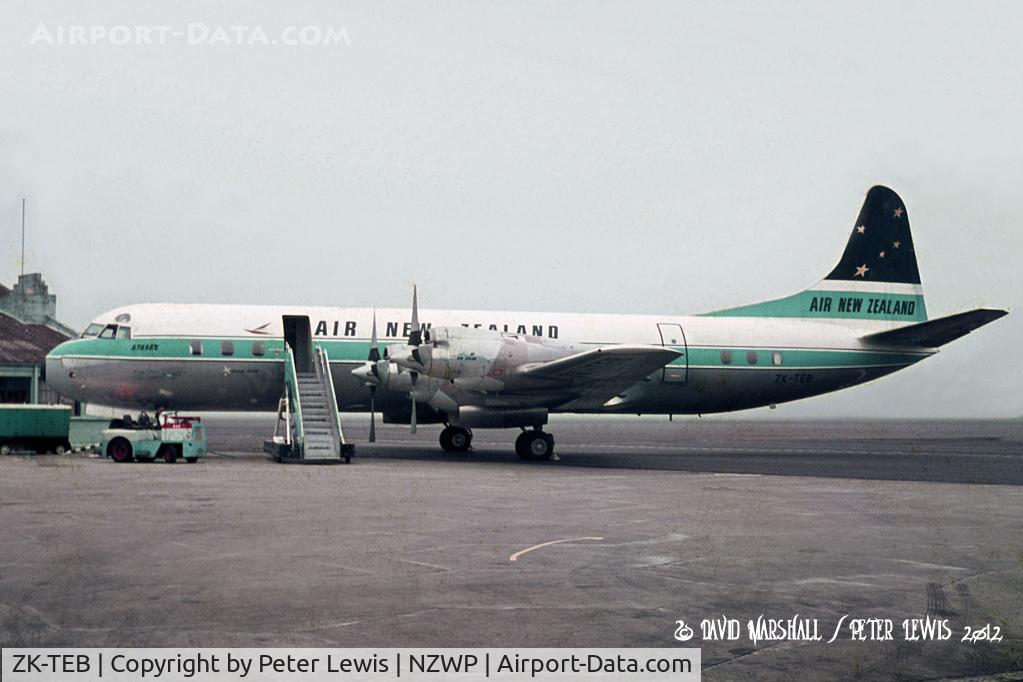 ZK-TEB, 1959 Lockheed L-188C Electra C/N 2010, Air New Zealand Ltd.