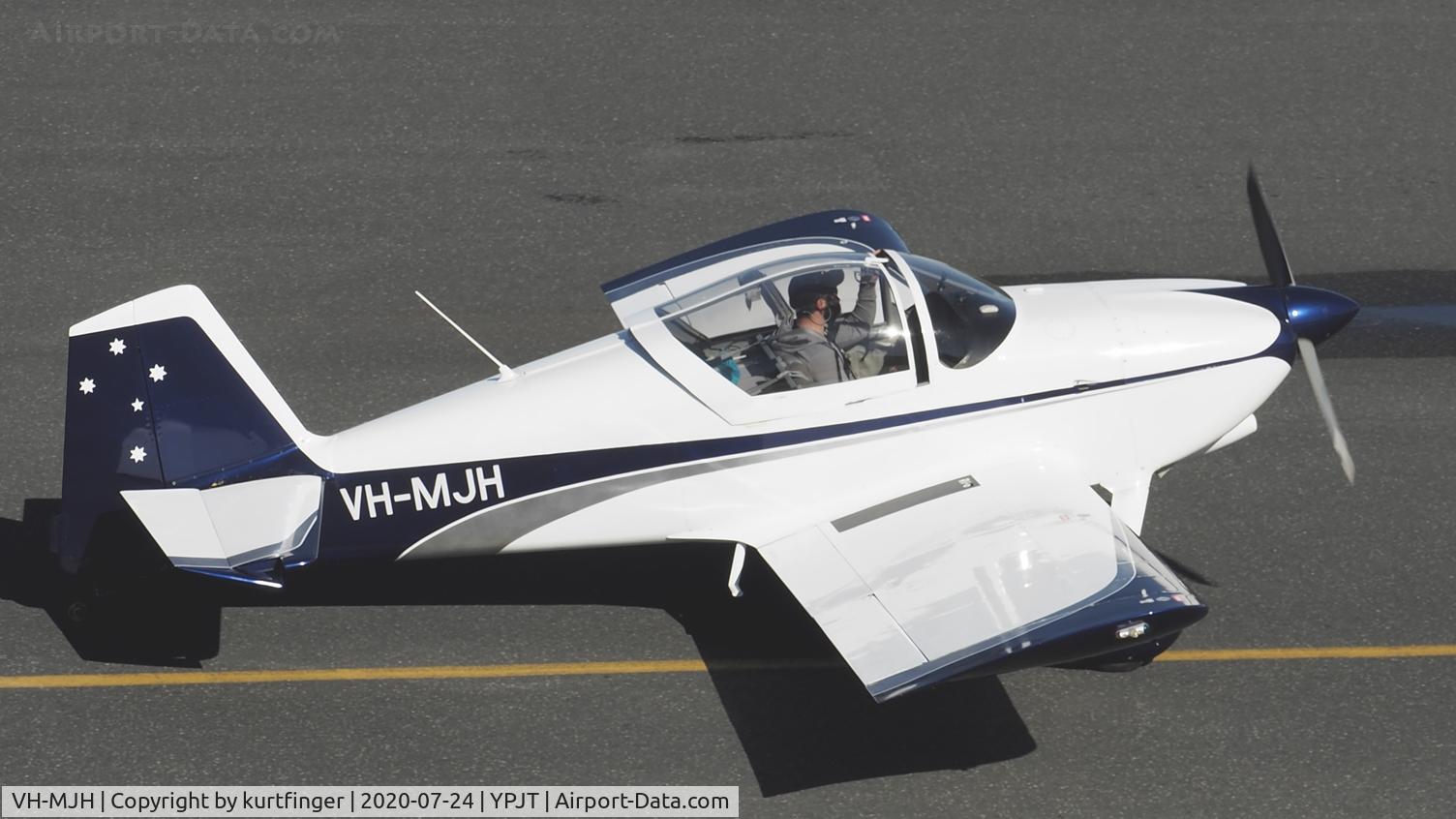 VH-MJH, 2001 Vans RV-6 C/N 24404, Van's RV-6 cn 24404. VH-MJH YPJT 240720