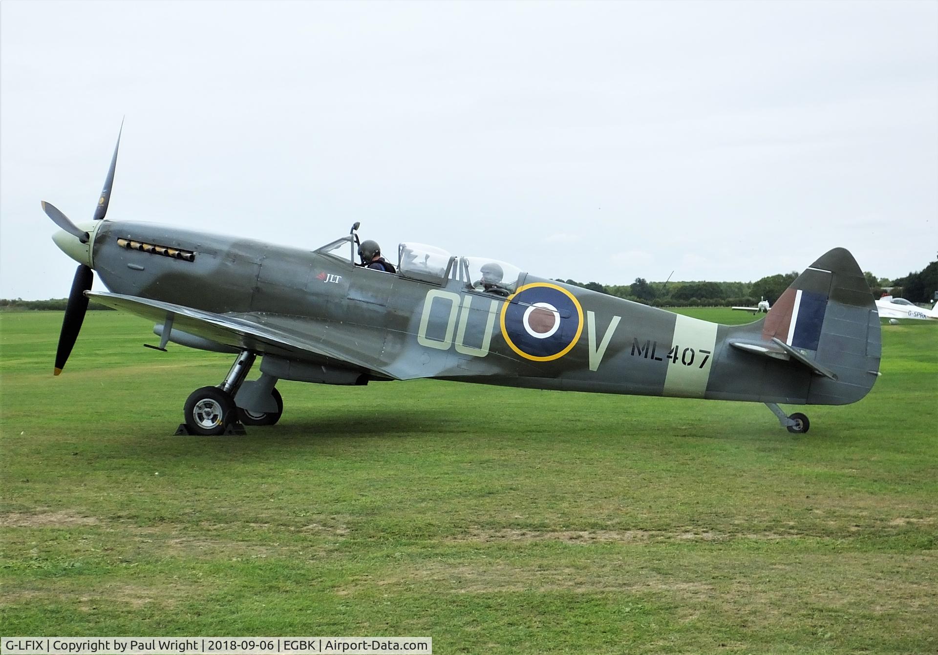 G-LFIX, 1944 Supermarine 509 Spitfire LF.IX (T.IX) C/N CBAF.8463, Vickers Supermarine Spitfire IX T