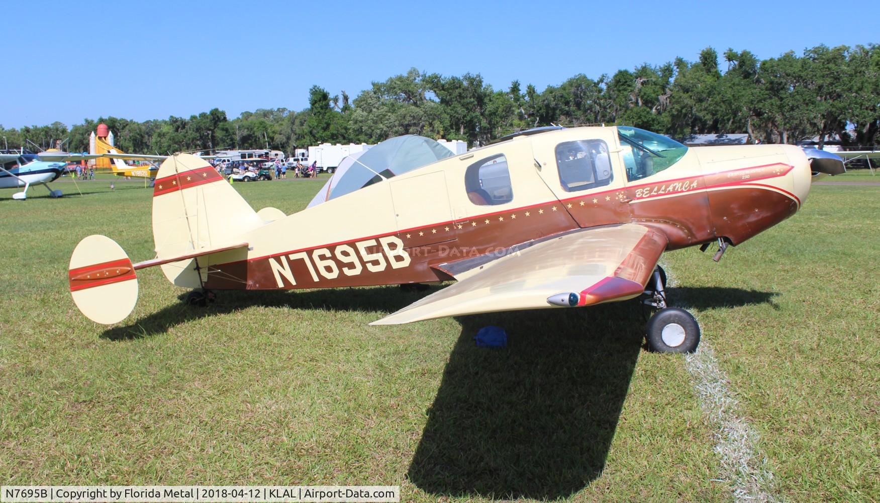 N7695B, 1958 Bellanca 14-19-2 Cruisair Senior C/N 4046, Bellanca 14-19-2