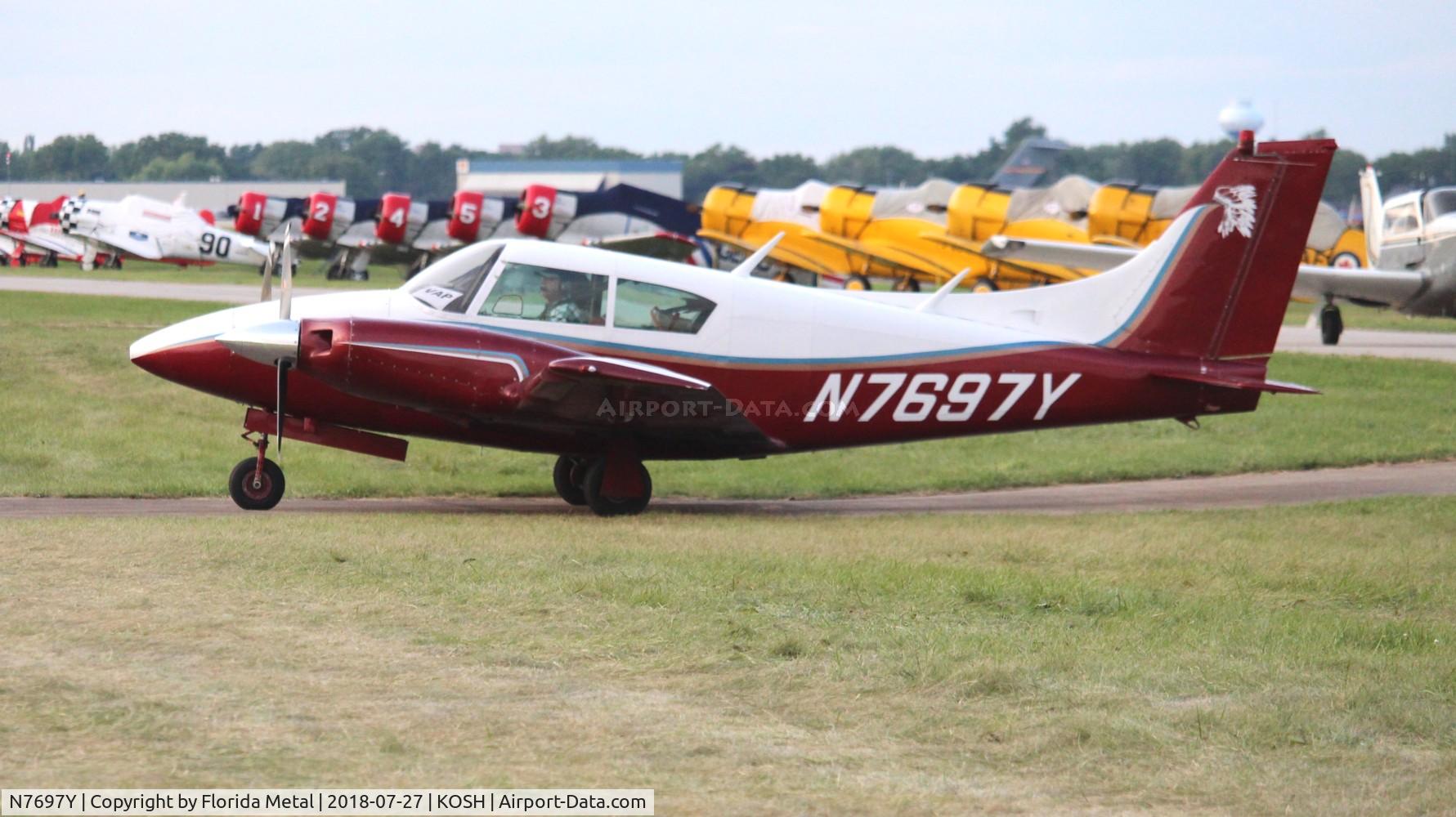 N7697Y, 1965 Piper PA-30 Twin Comanche Twin Comanche C/N 30-780, PA-30