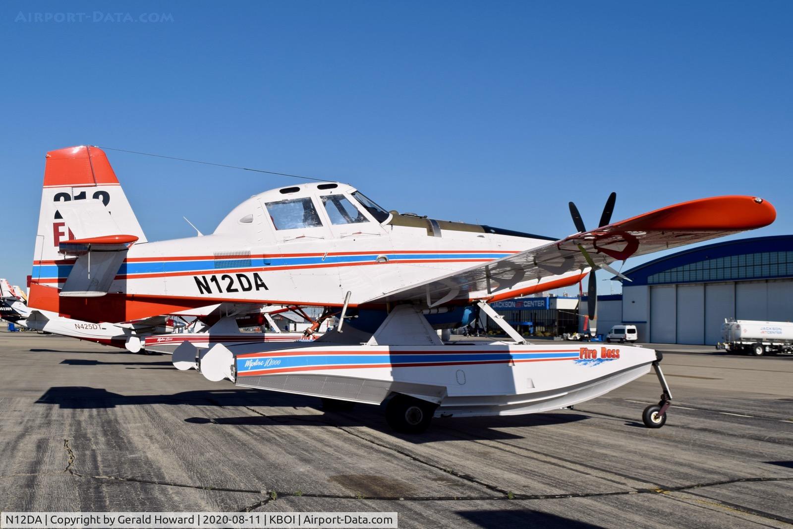 N12DA, 2018 Air Tractor Inc. AT-802 C/N 802-0777, Parked on the north GA ramp.