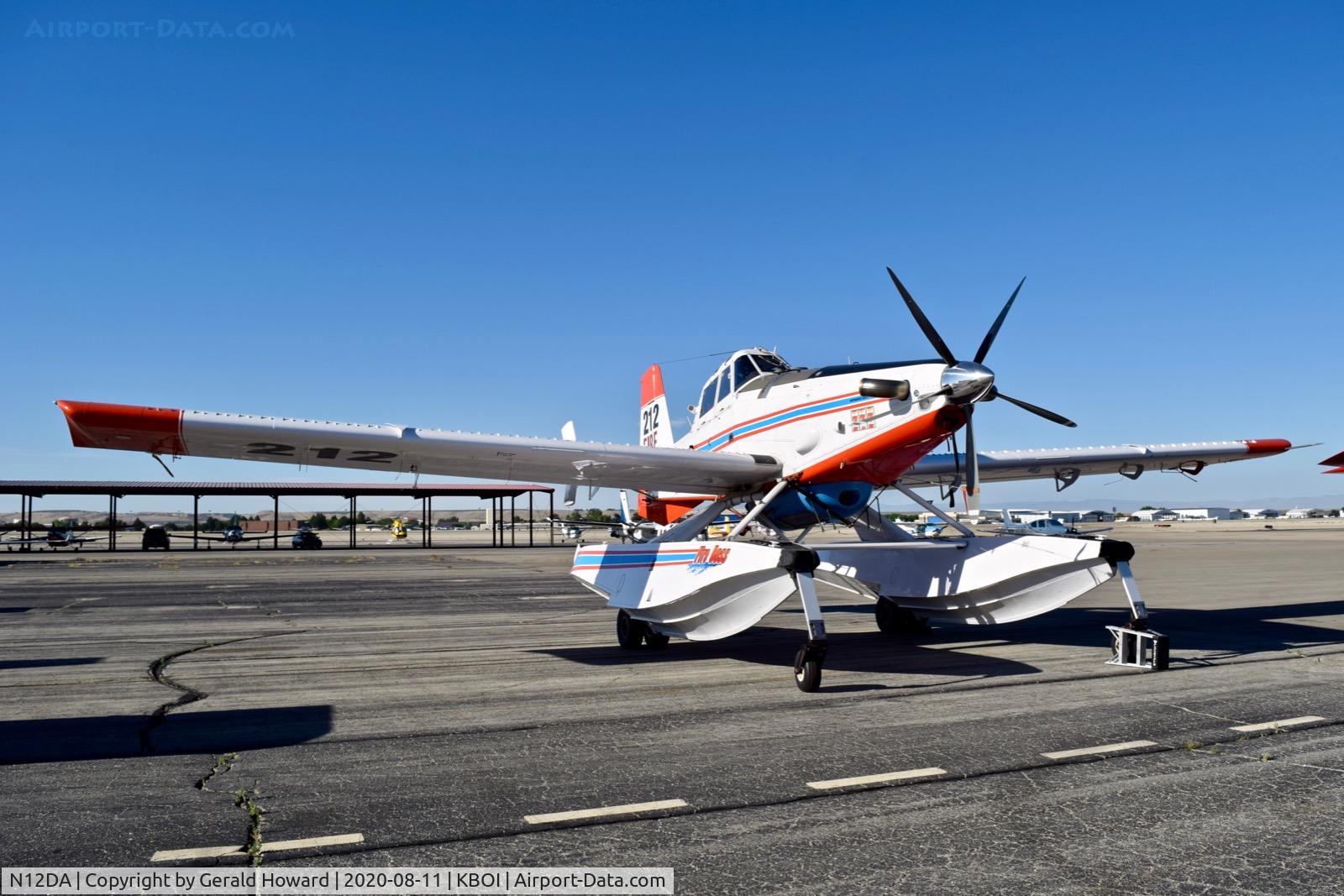 N12DA, 2018 Air Tractor Inc. AT-802 C/N 802-0777, Parked on the north GA ramp.
