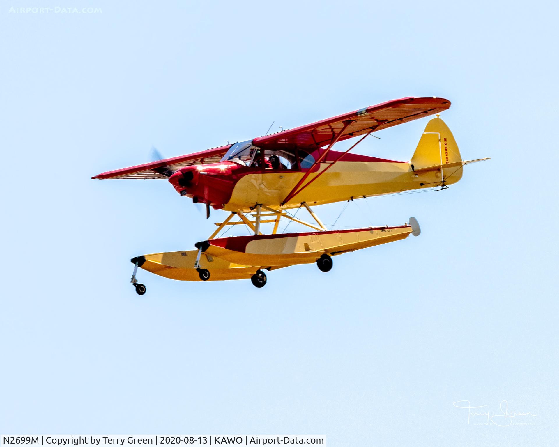 N2699M, 1946 Piper PA-12 Super Cruiser C/N 12-1203, KAWO