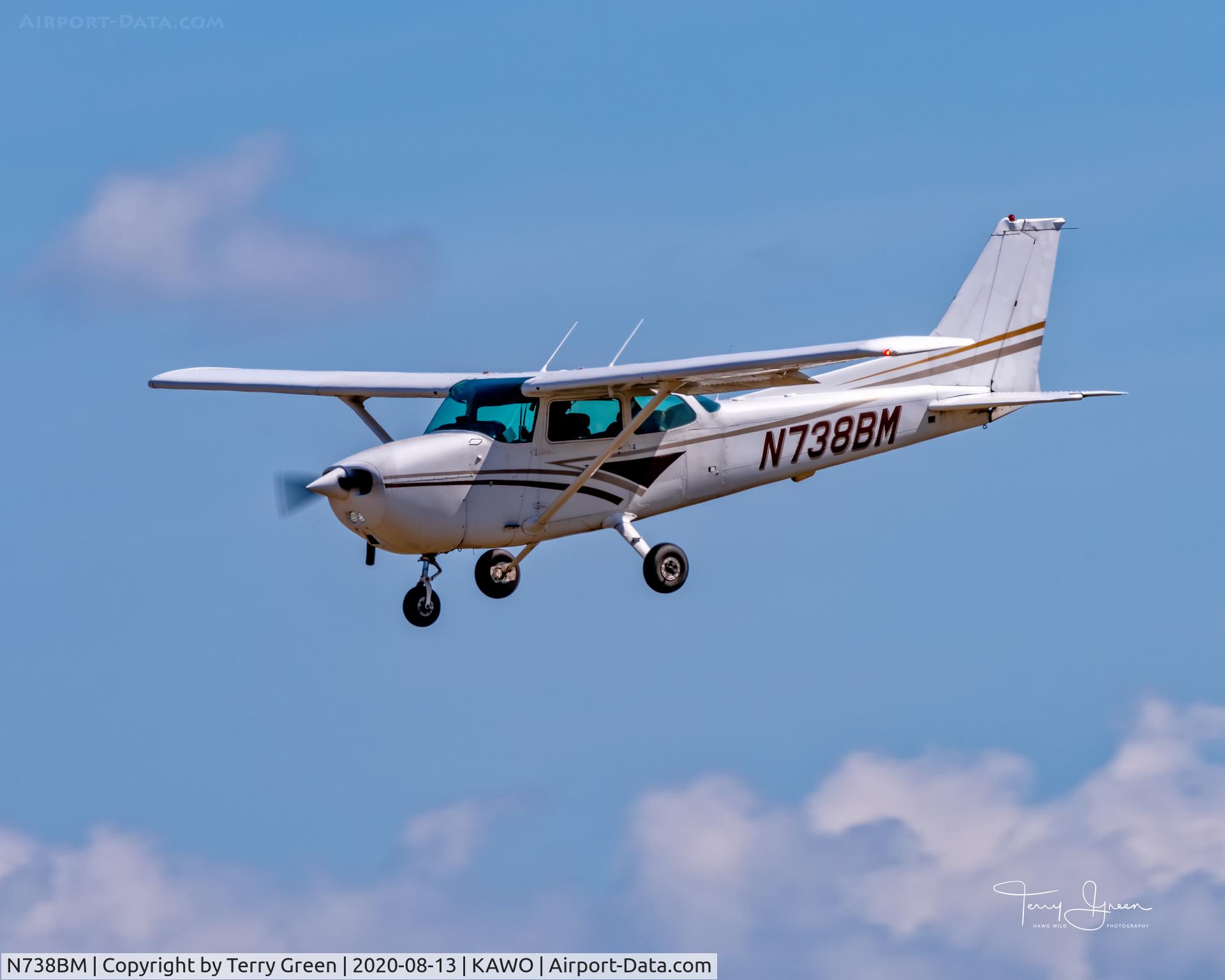 N738BM, 1977 Cessna 172N C/N 17269849, KAWO