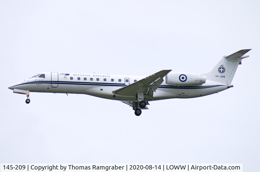 145-209, 1999 Embraer ERJ-135LR (EMB-135LR) C/N 145209, Greece/Helenic - Air Force Embraer 135LR