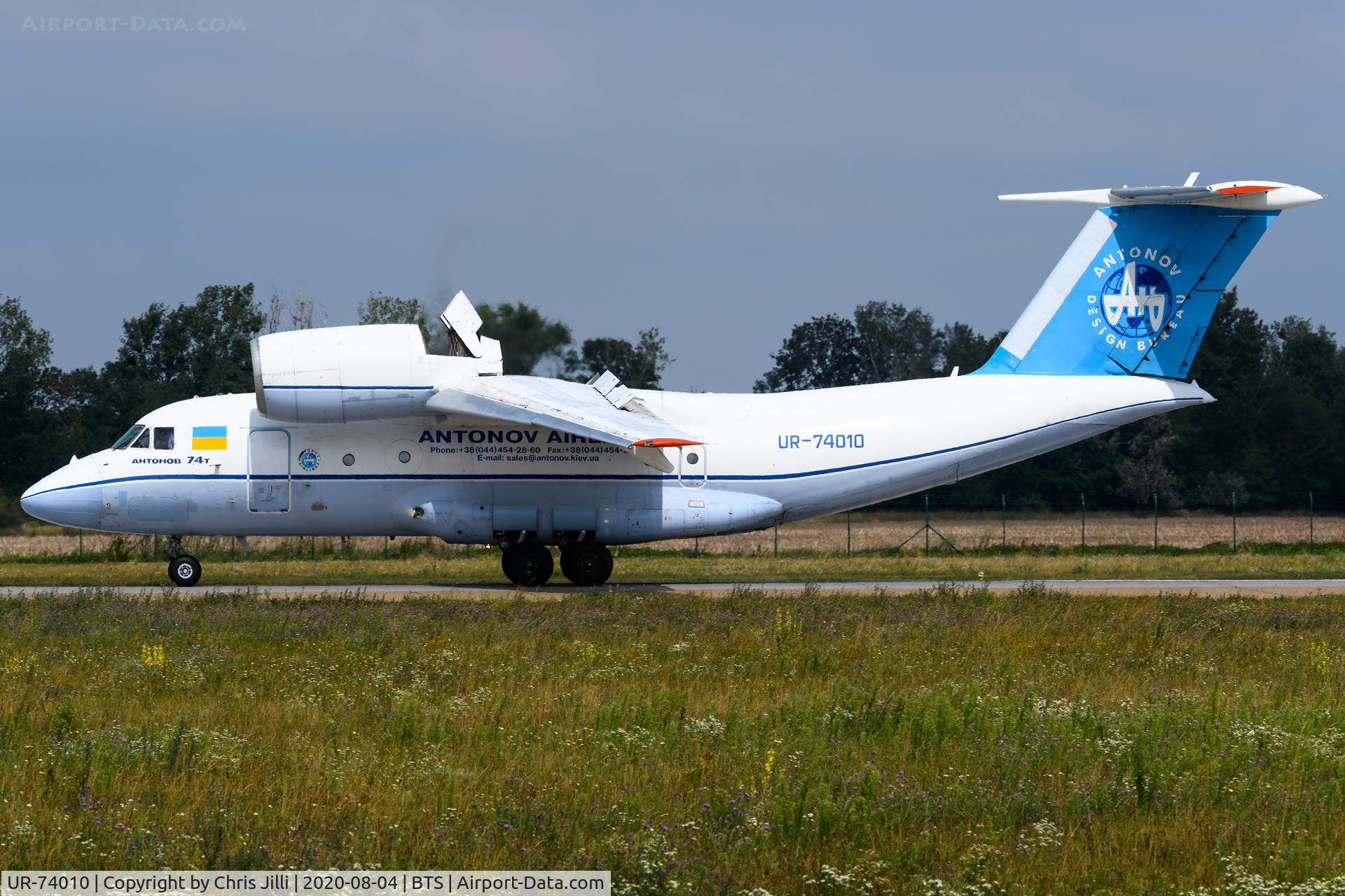 UR-74010, 1987 Antonov An-74T C/N 36547030450, Antonov Airlines