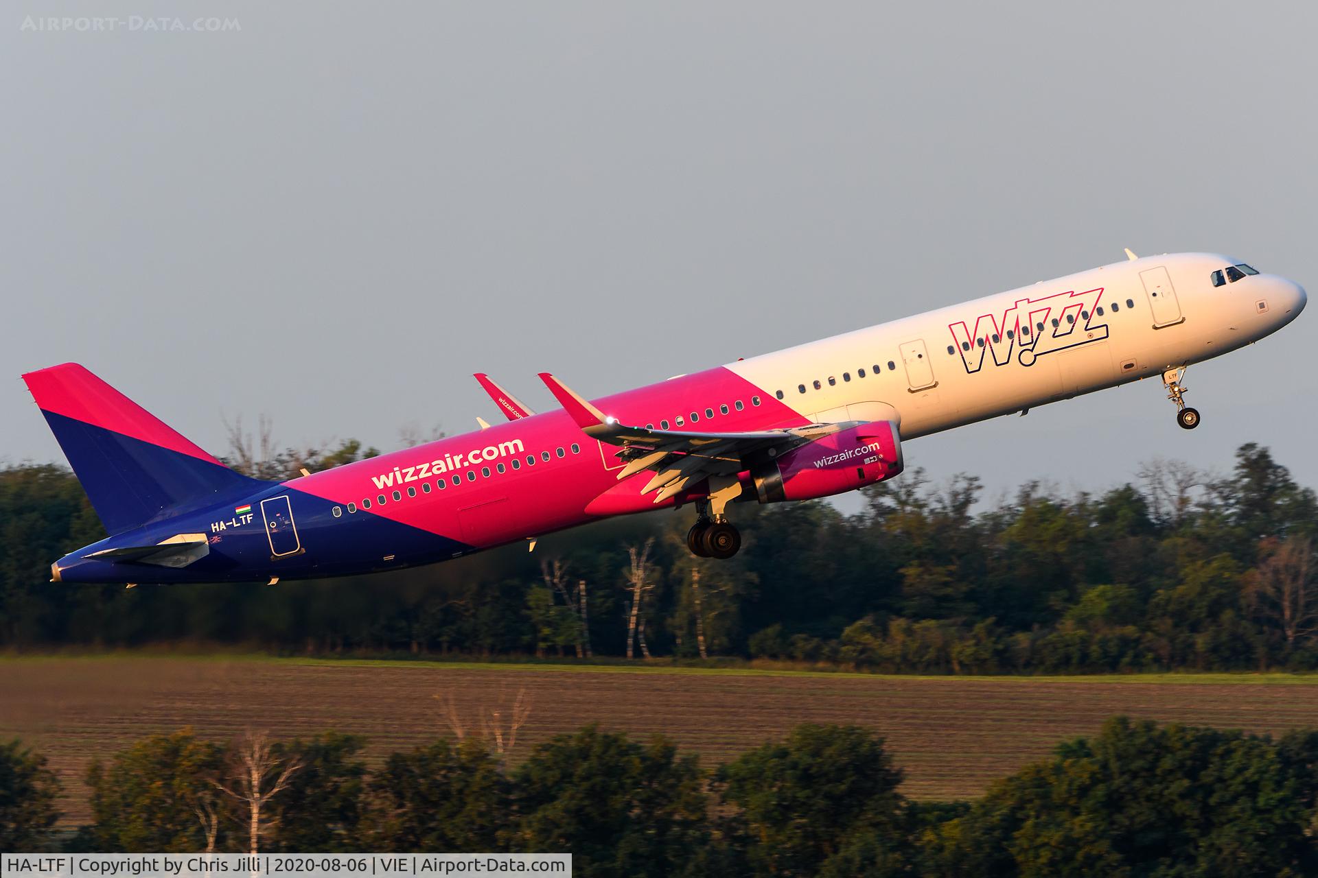 HA-LTF, 2018 Airbus A321-231 C/N 8328, Wizzair
