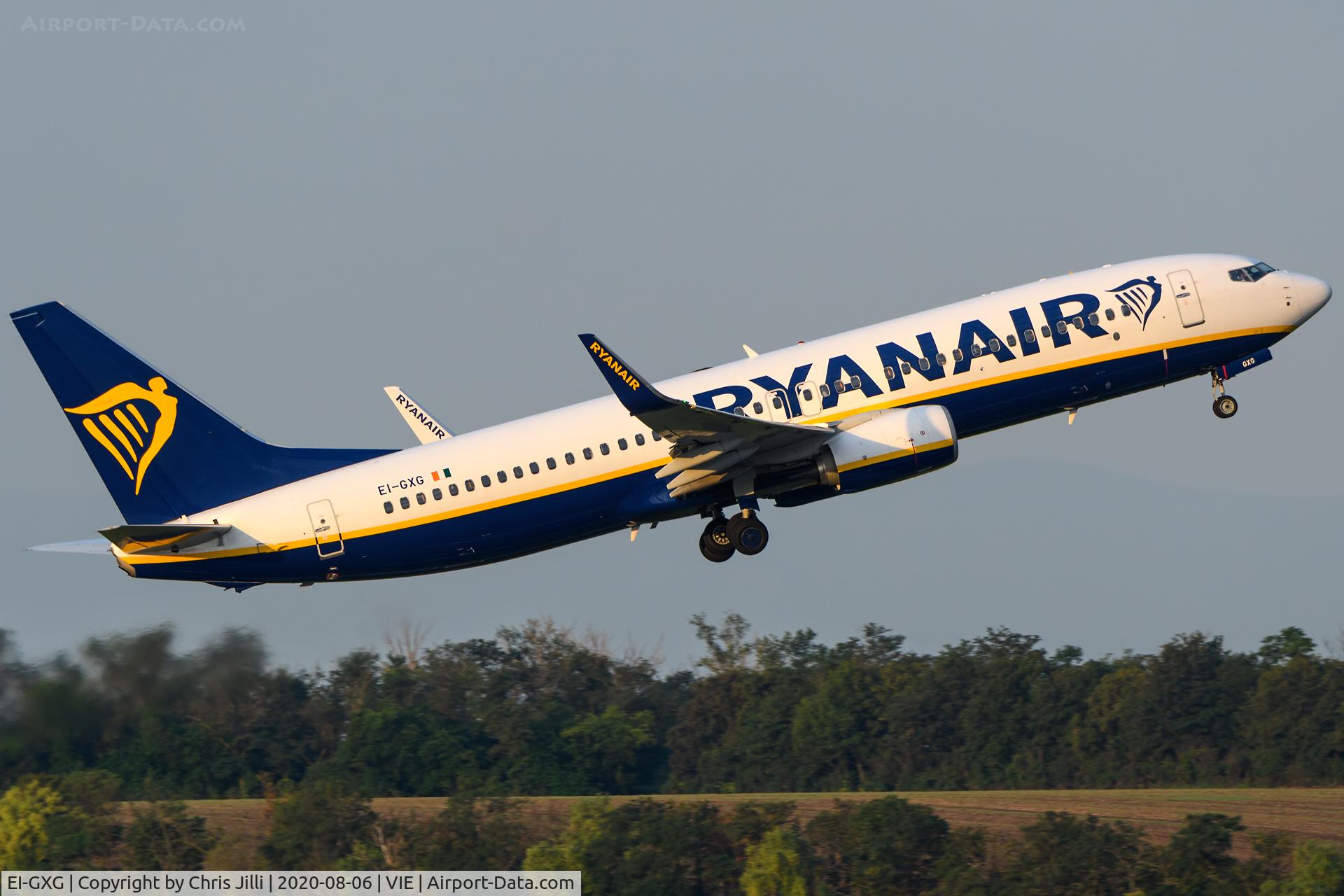 EI-GXG, 2018 Boeing 737-800 C/N 44853, Ryanair
