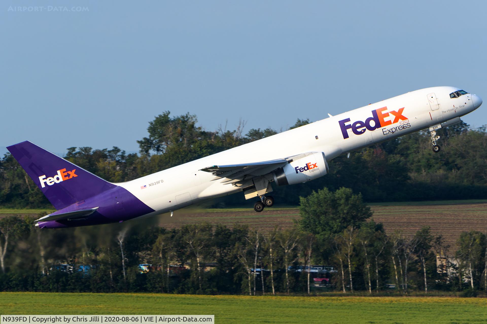 N939FD, 1989 Boeing 757-23A C/N 24528, FedEx Express