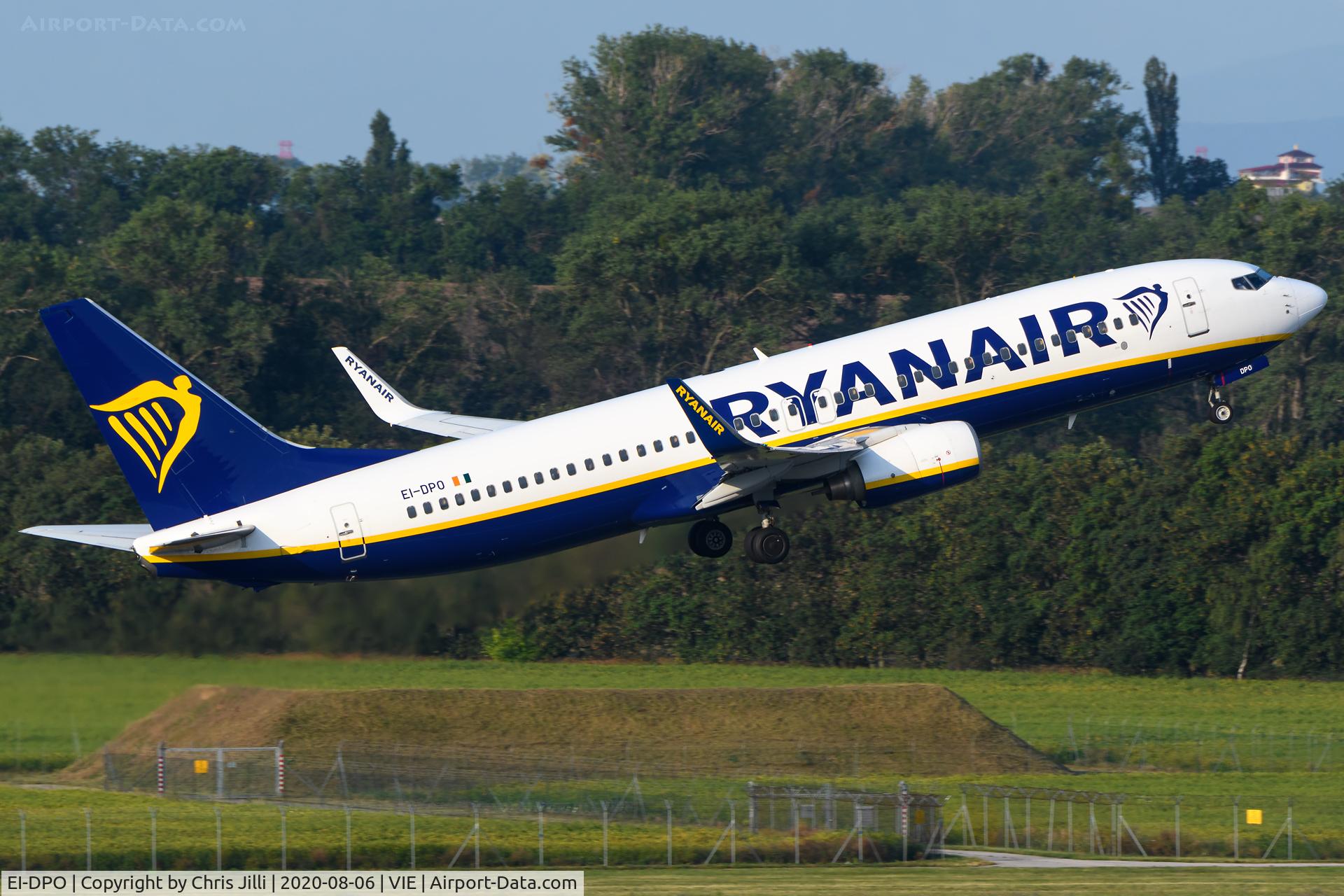 EI-DPO, 2007 Boeing 737-8AS C/N 33612, Ryanair