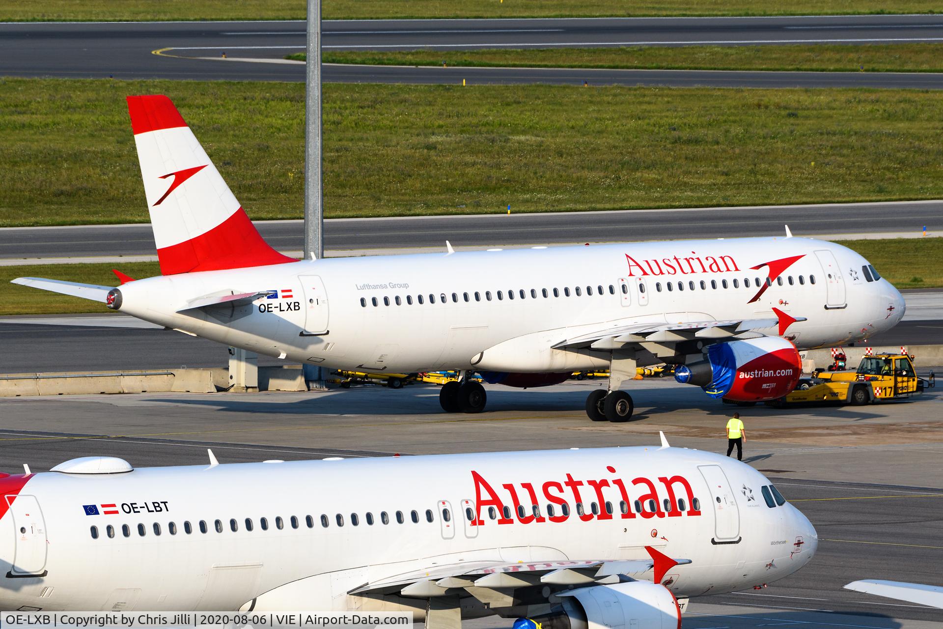 OE-LXB, 2008 Airbus A320-216 C/N 3482, Austrian Airlines