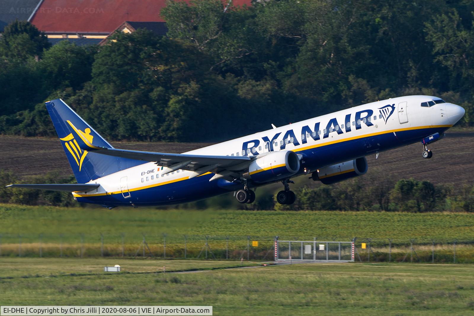 EI-DHE, 2005 Boeing 737-8AS C/N 33574, Ryanair