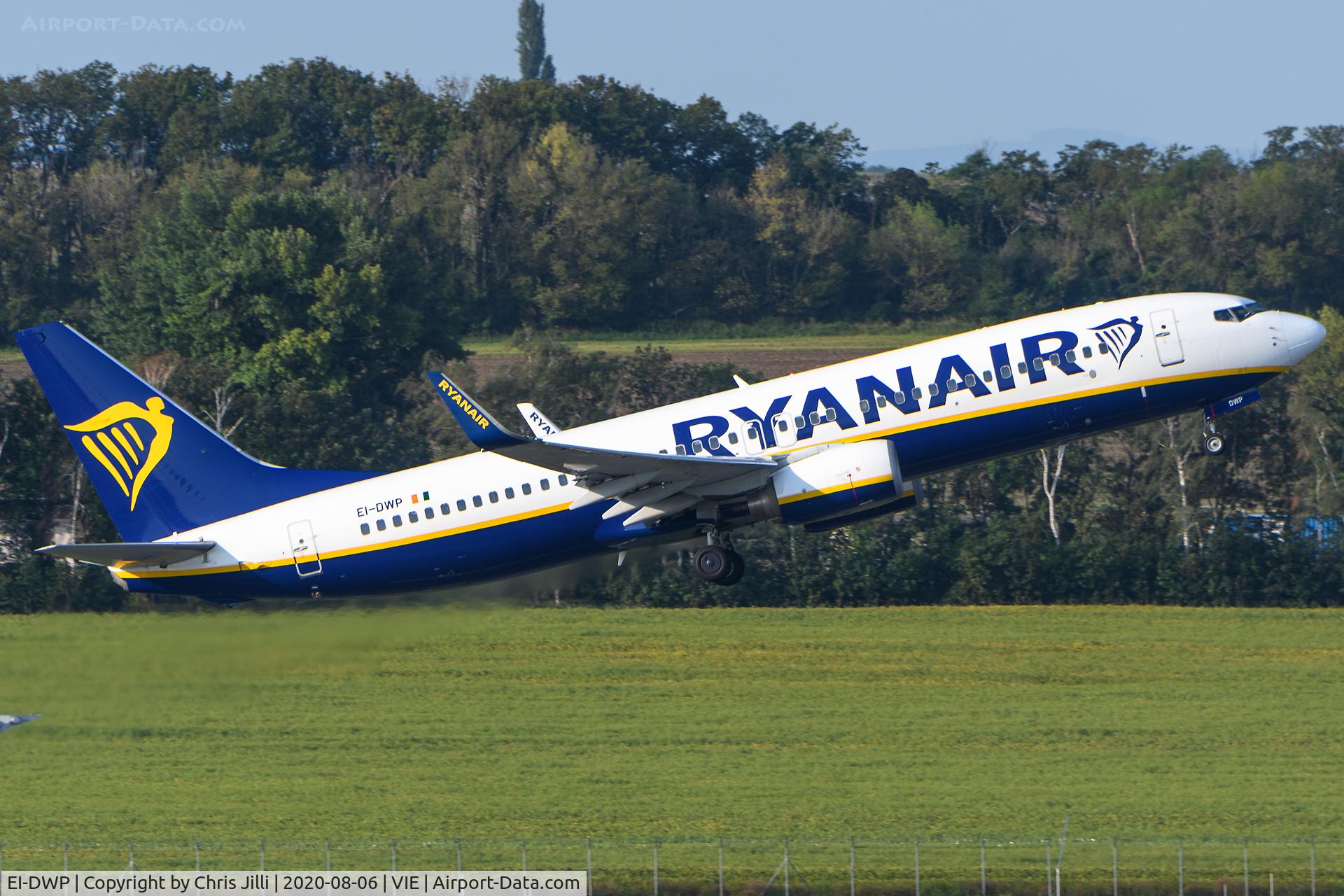 EI-DWP, 2007 Boeing 737-8AS C/N 36082, Ryanair
