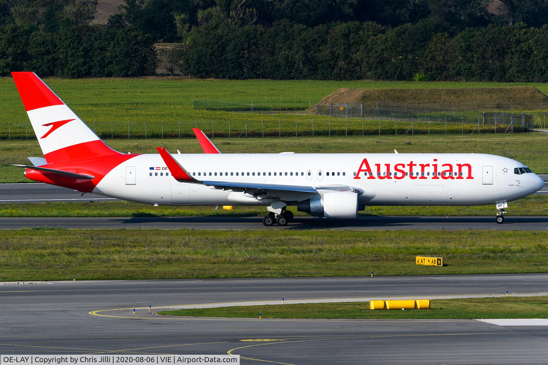 OE-LAY, 1998 Boeing 767-3Z9/ER C/N 29867, Austrian Airlines