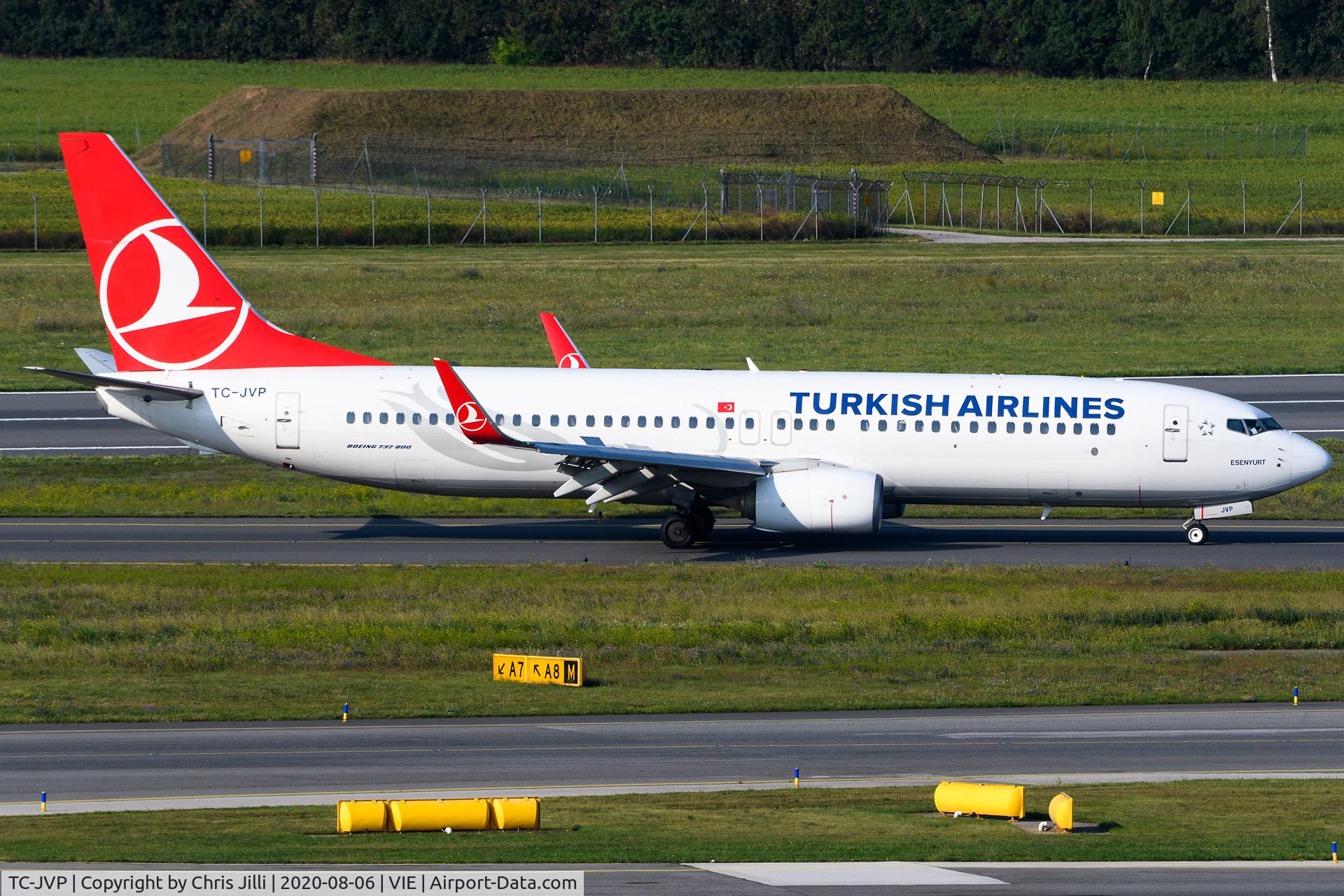 TC-JVP, 2016 Boeing 737-8F2 C/N 60019, Turkish Airlines