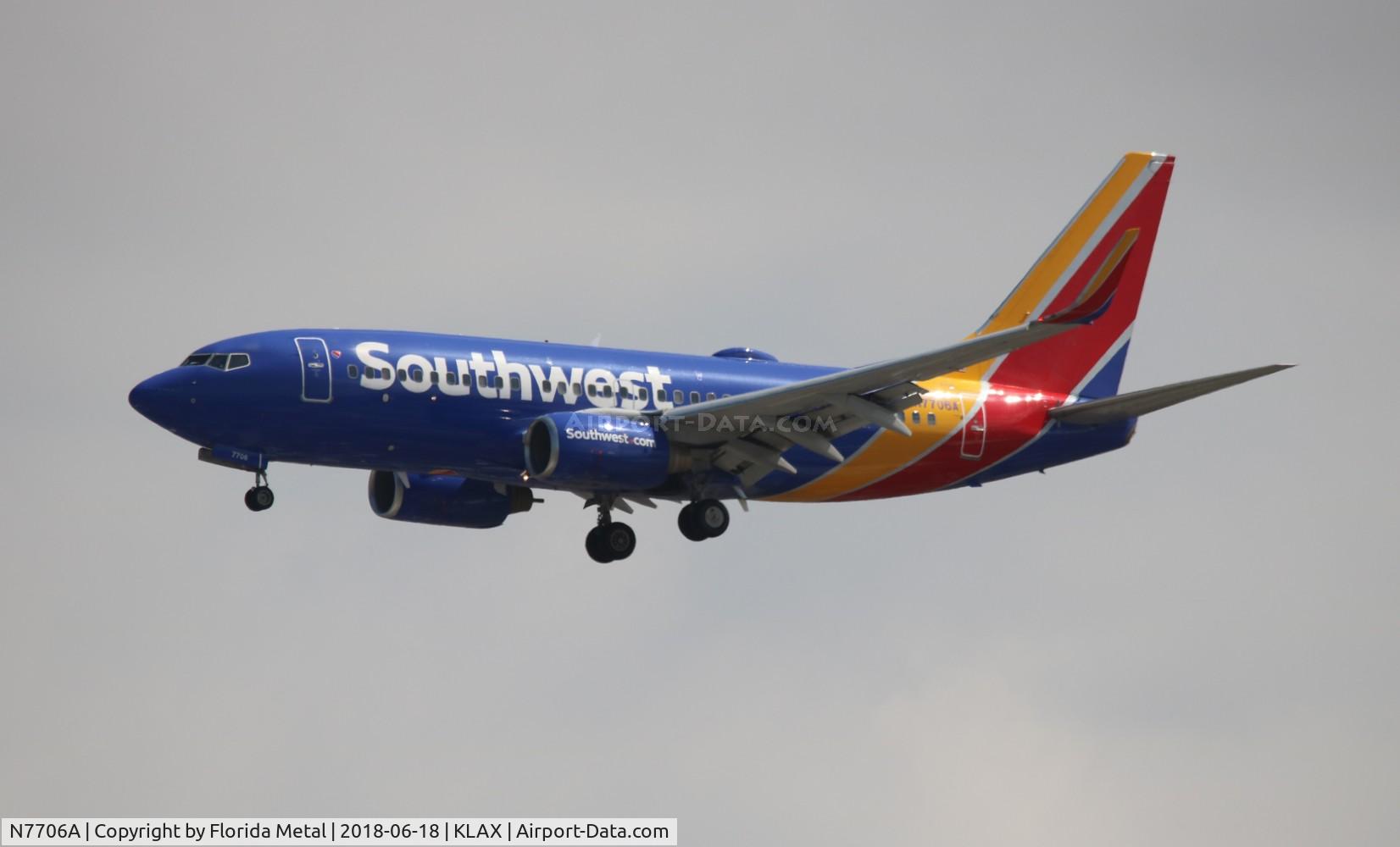 N7706A, 2004 Boeing 737-76N C/N 32661, WN 737-700