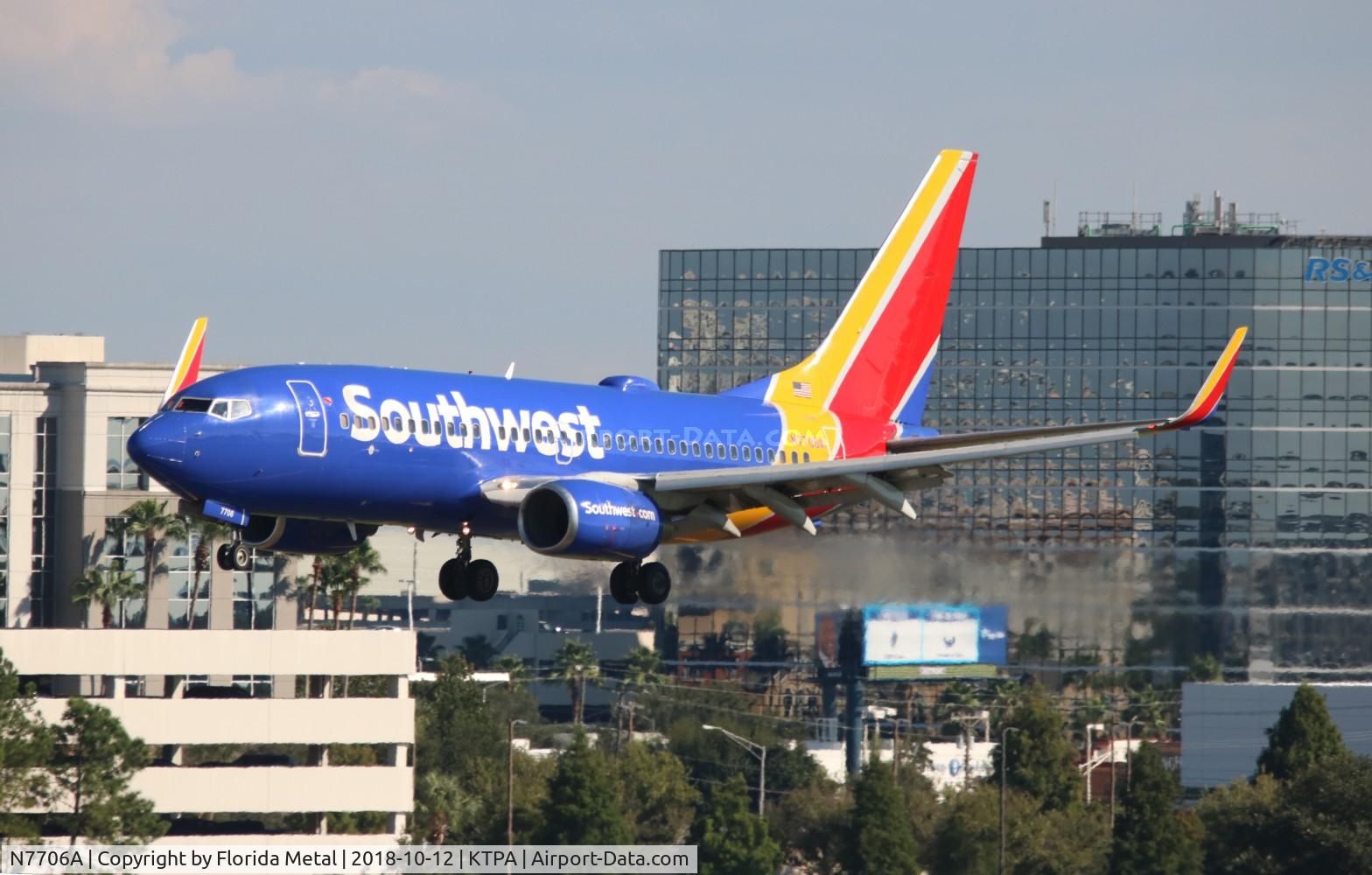 N7706A, 2004 Boeing 737-76N C/N 32661, WN 737-700