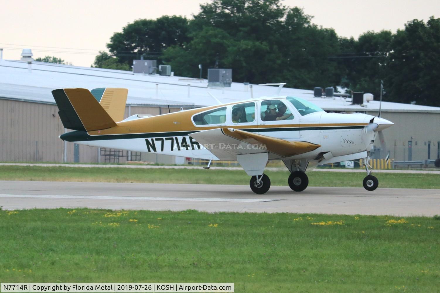 N7714R, 1969 Beech V35A Bonanza C/N D-8956, Bonanza 35