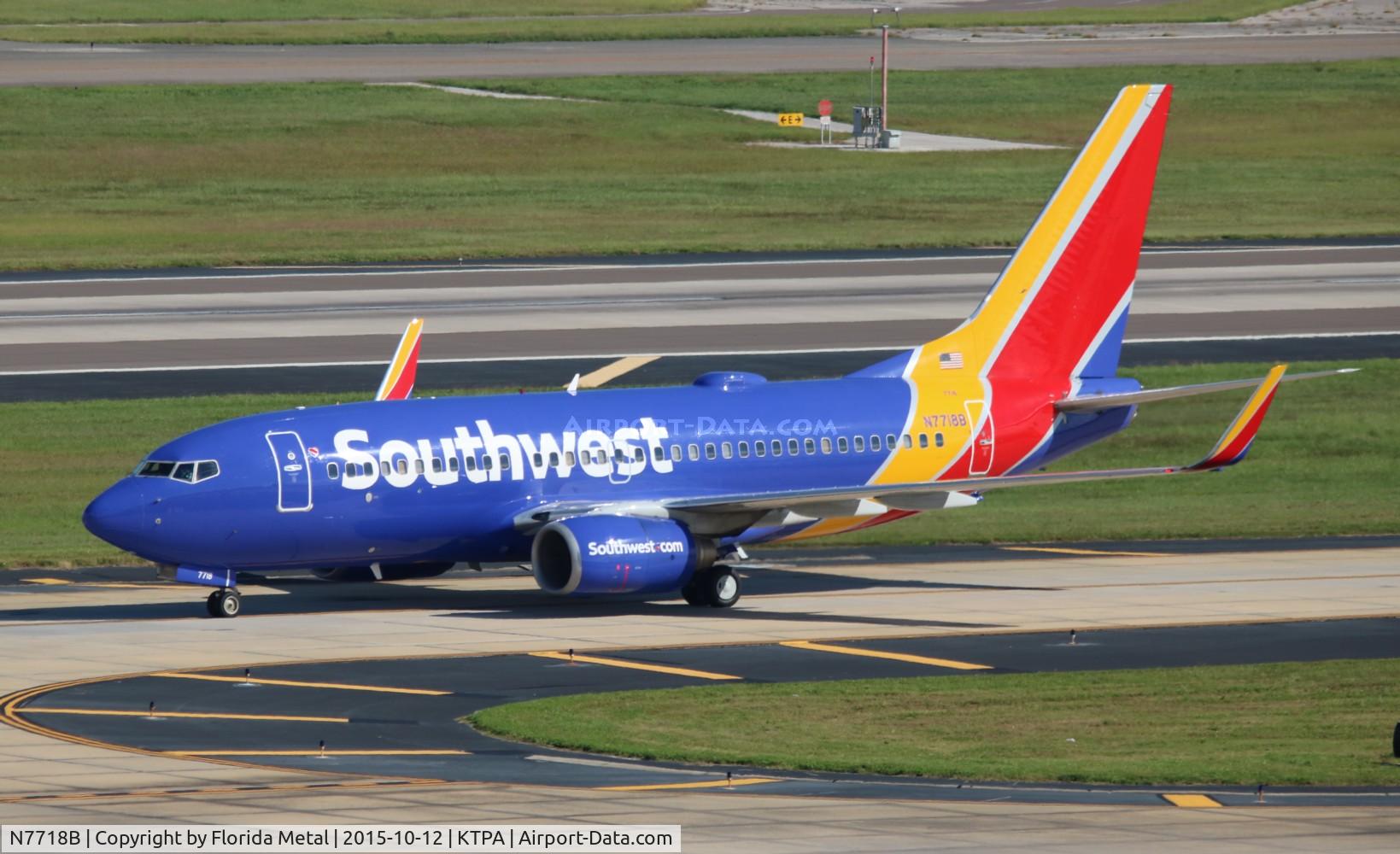 N7718B, 2005 Boeing 737-76N C/N 32665, WN 737-700