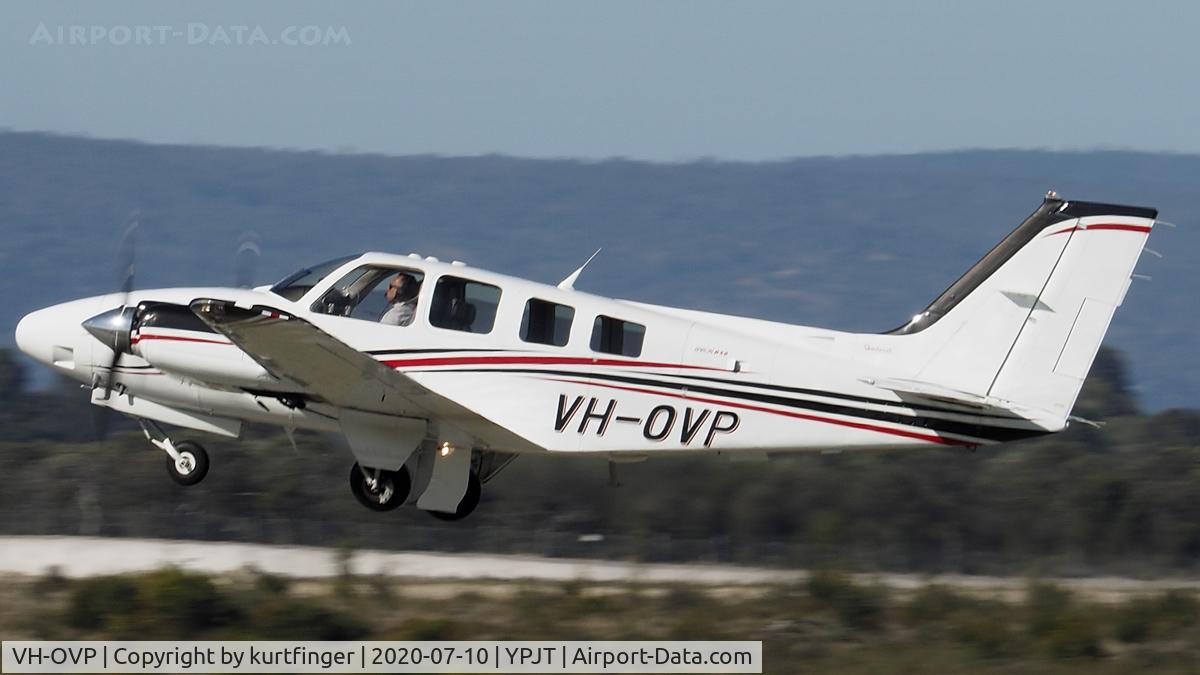 VH-OVP, 2001 Raytheon Aircraft Company 58 C/N TH-2013, Beech Baron 58 cn TH-2013. VH-OVP YPJT 100720
