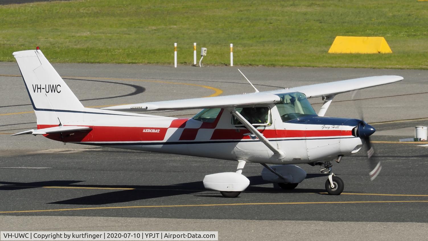 VH-UWC, 1978 Cessna A152 Aerobat C/N A1520849, Cessna A152 cn A1520849. Royal Aero Club of WA VH-UWC YPJT 100720