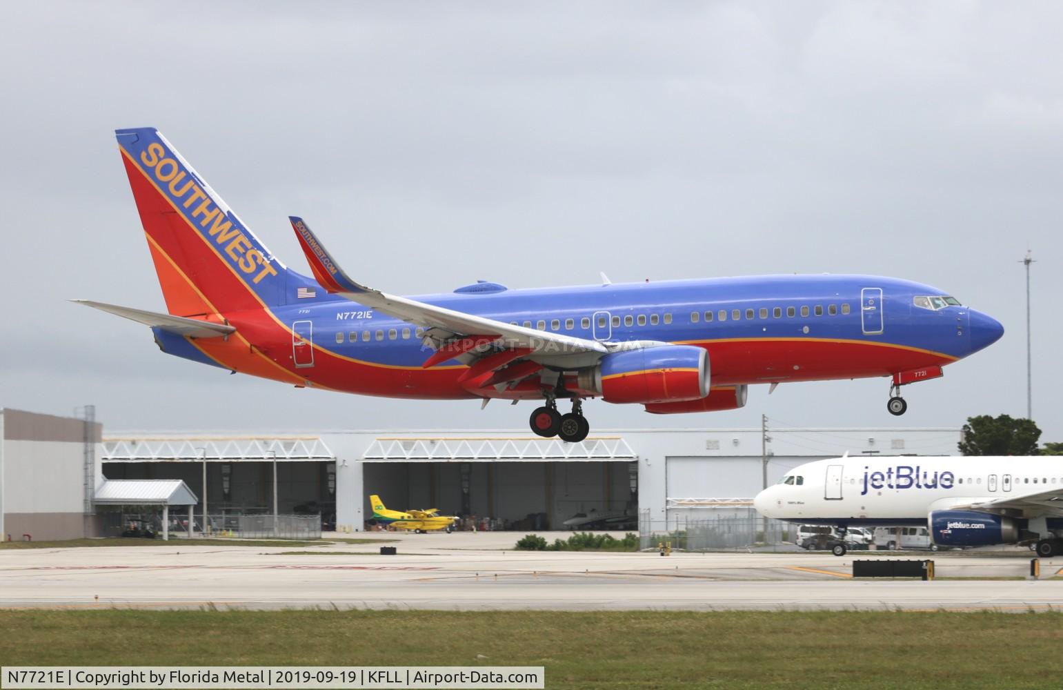 N7721E, 2006 Boeing 737-7BD C/N 34479, SWA 737-700