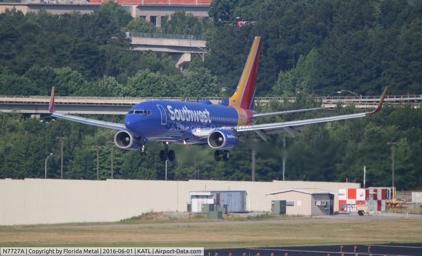 N7727A, 2006 Boeing 737-76N C/N 32673, WN 737-700