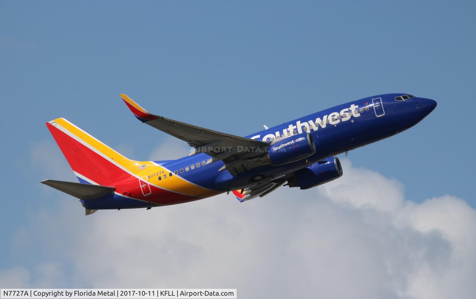 N7727A, 2006 Boeing 737-76N C/N 32673, WN 737-700