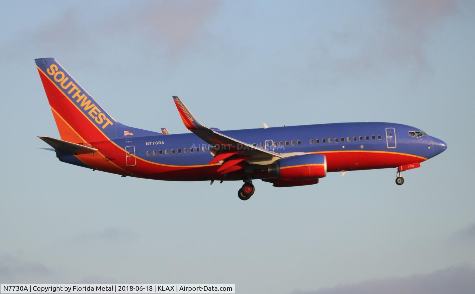 N7730A, 2006 Boeing 737-7BD C/N 33926, SWA 737-700