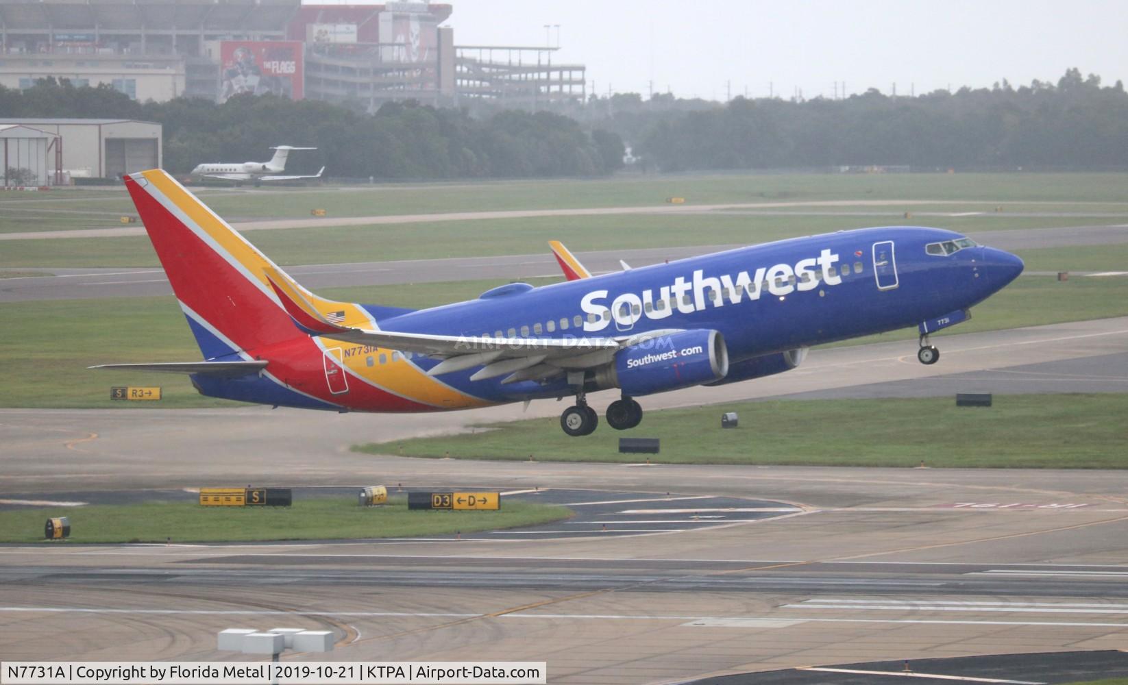 N7731A, 2006 Boeing 737-76N C/N 32677, WN 737-700