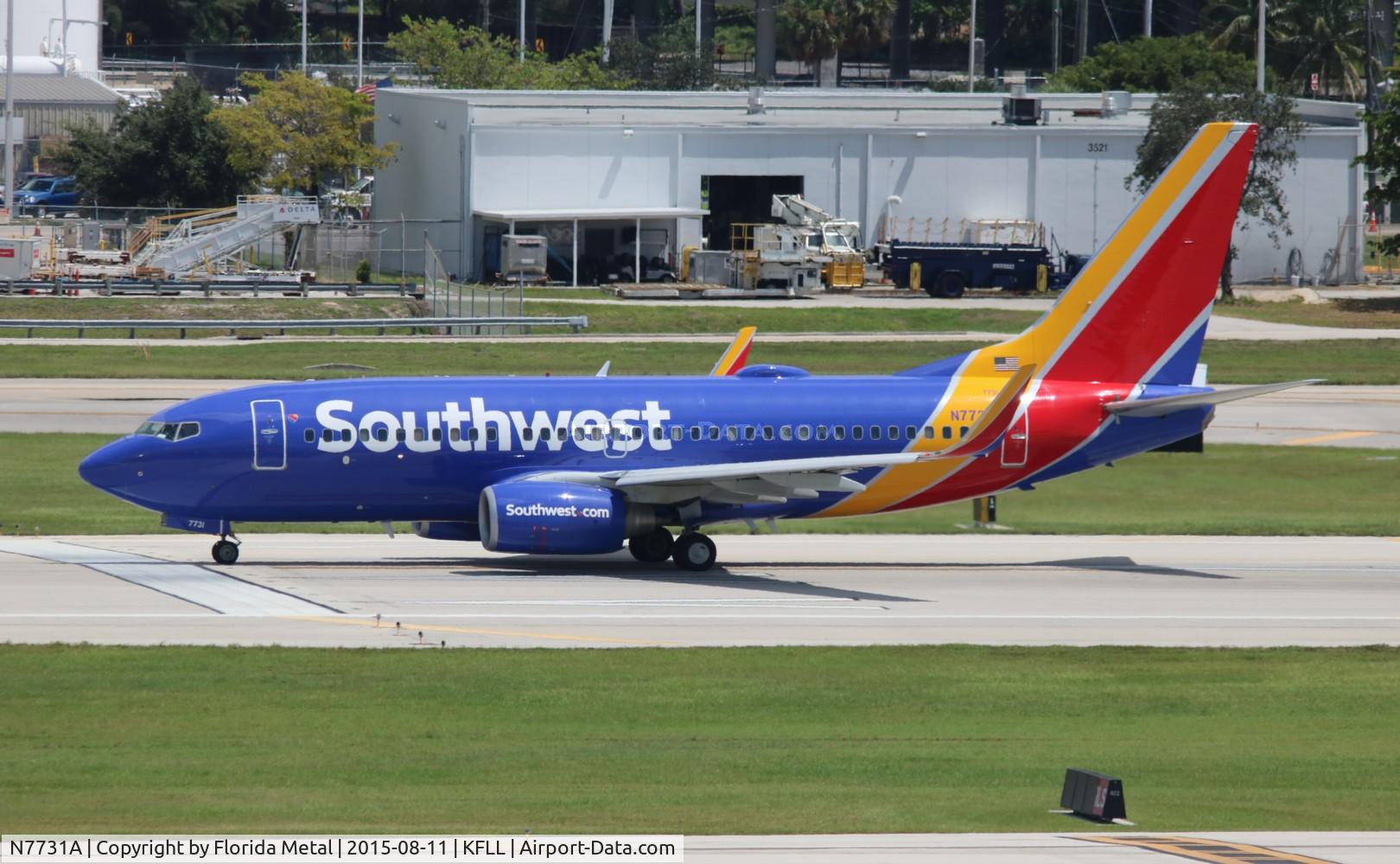 N7731A, 2006 Boeing 737-76N C/N 32677, WN 737-700