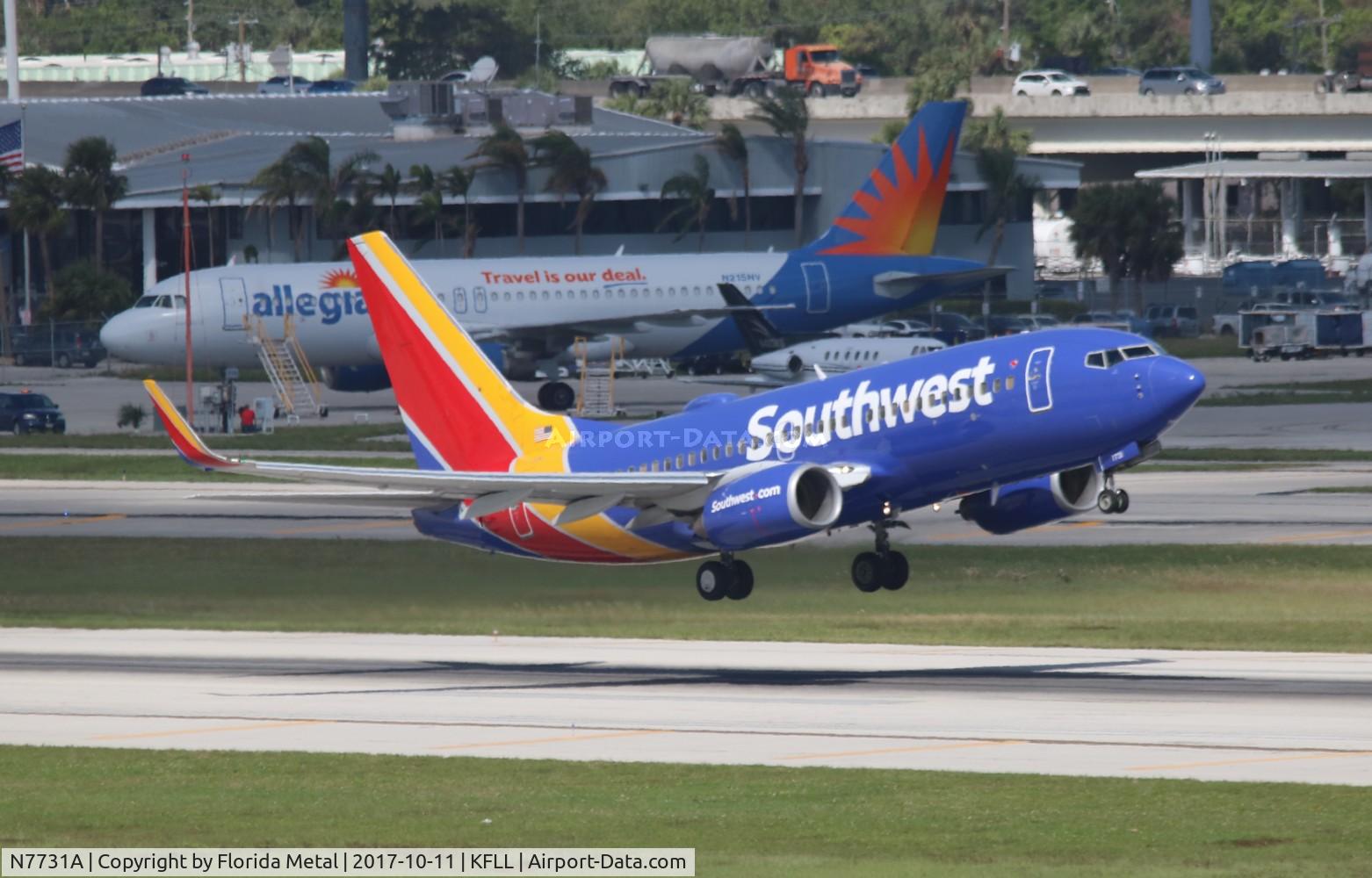 N7731A, 2006 Boeing 737-76N C/N 32677, WN 737-700